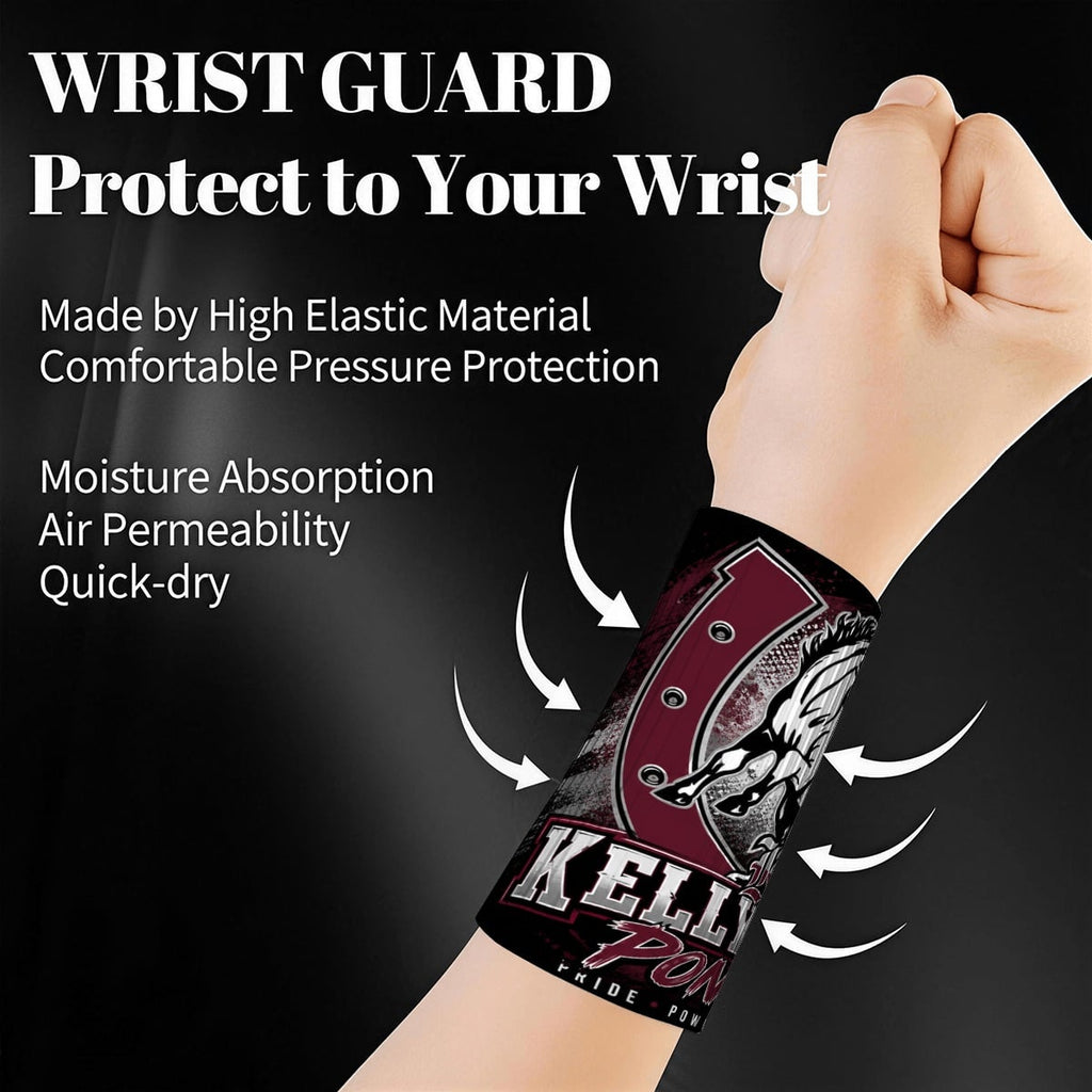 Wrist Sweatbands 2 Pack- KV Ponies