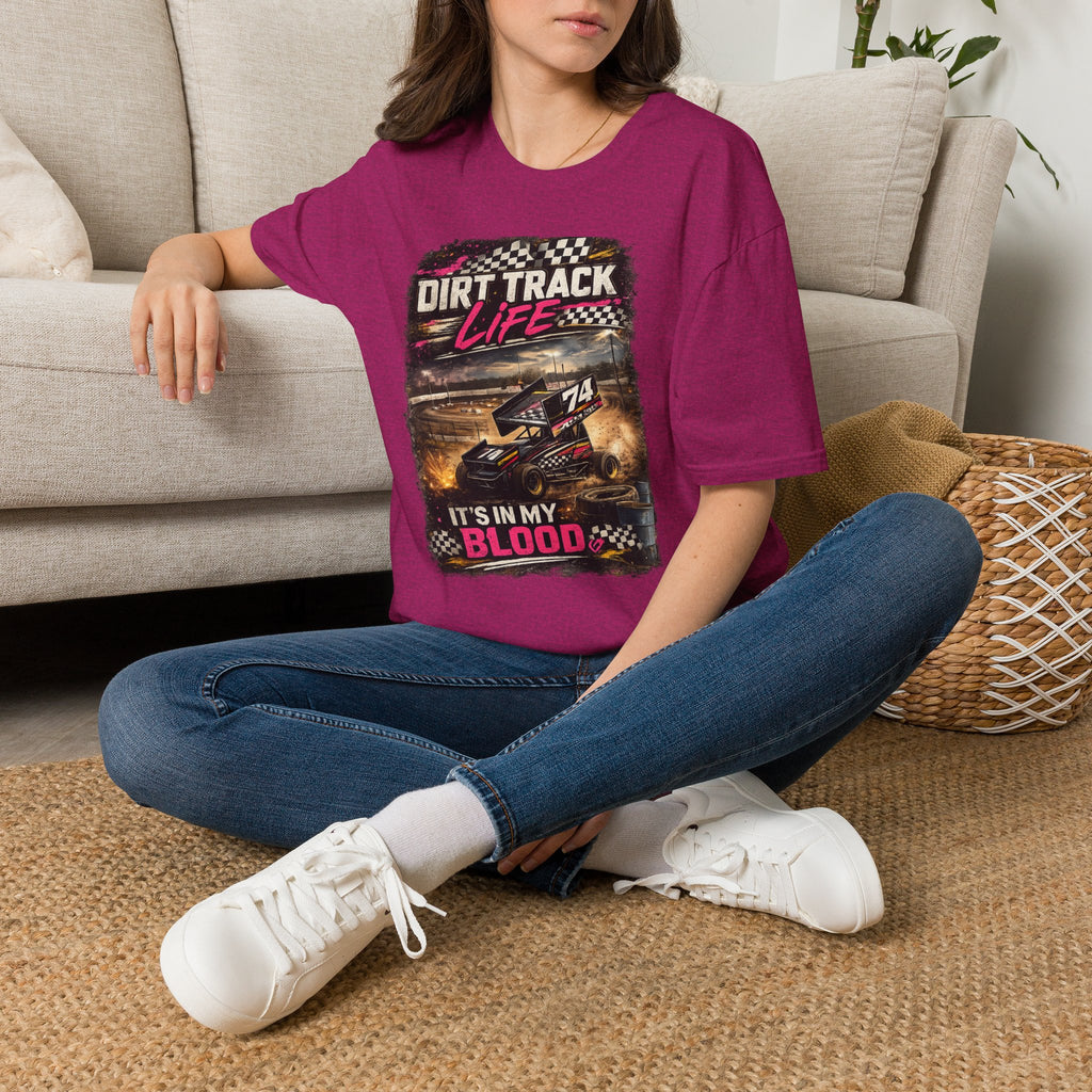 "It's In My Blood" Racing Tee
