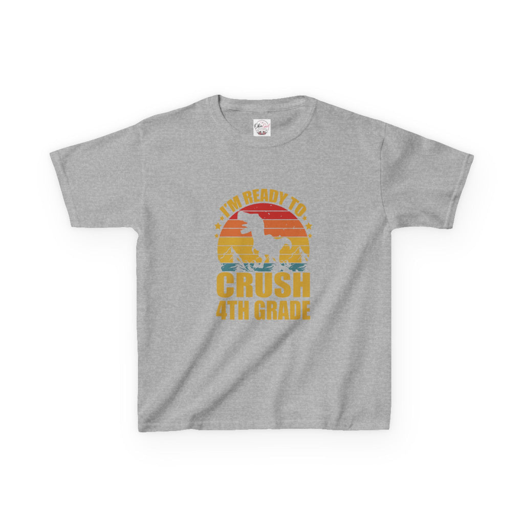 Kids 'I'm Ready to Crush 4th Grade' T-Shirt