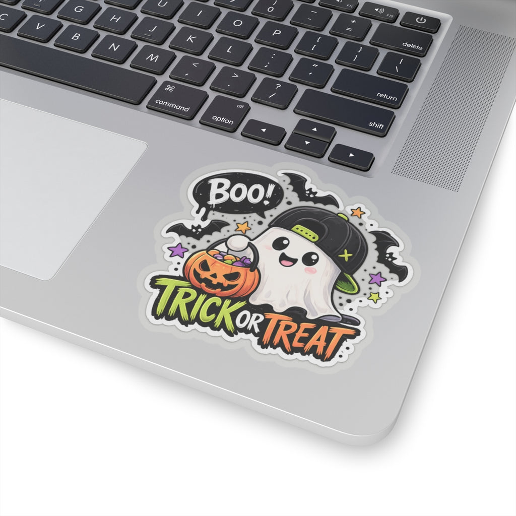 "Trick or Treat" Sticker