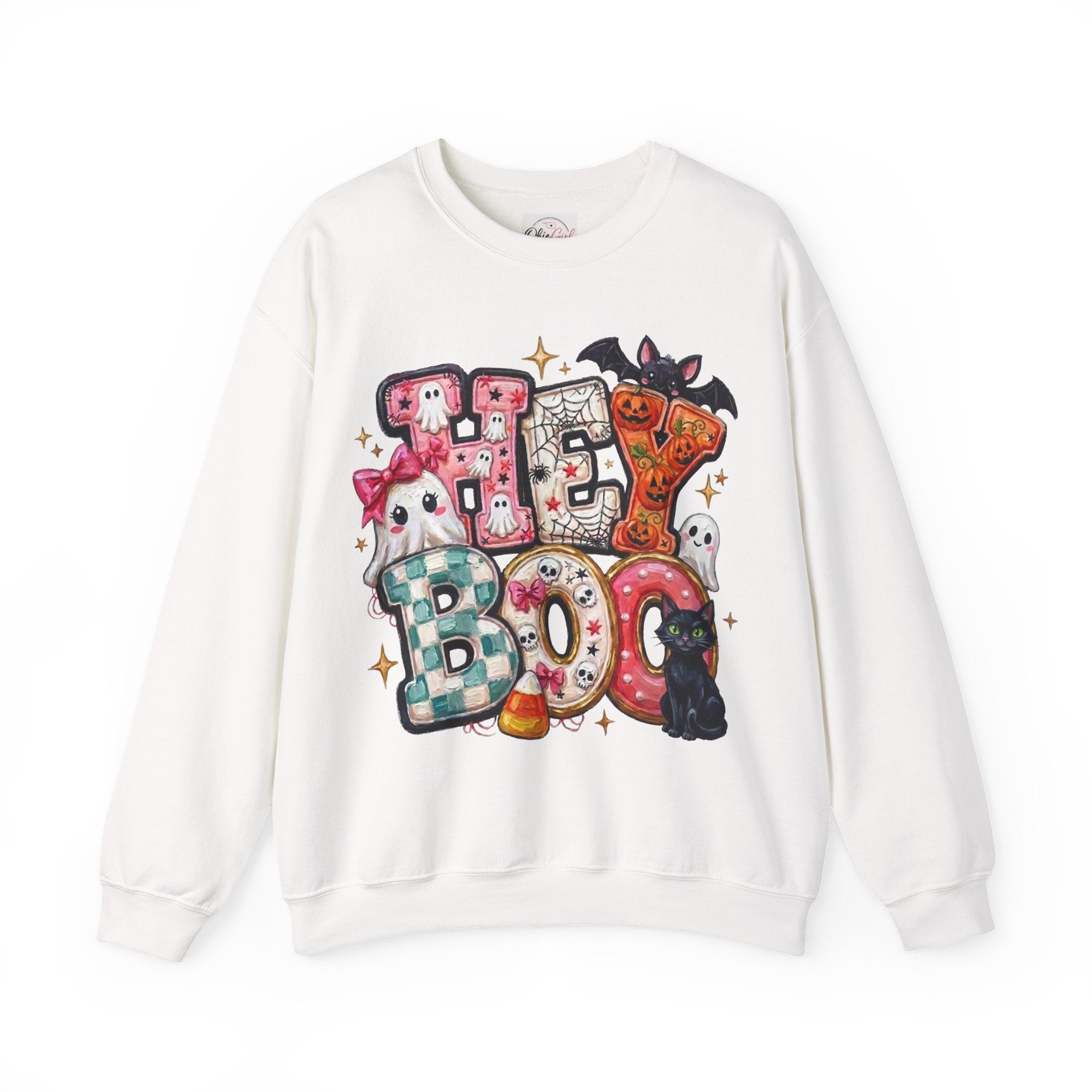 Halloween 'Hey Boo' Sweatshirt