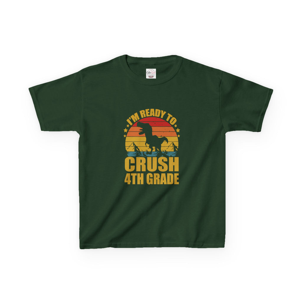 Kids 'I'm Ready to Crush 4th Grade' T-Shirt