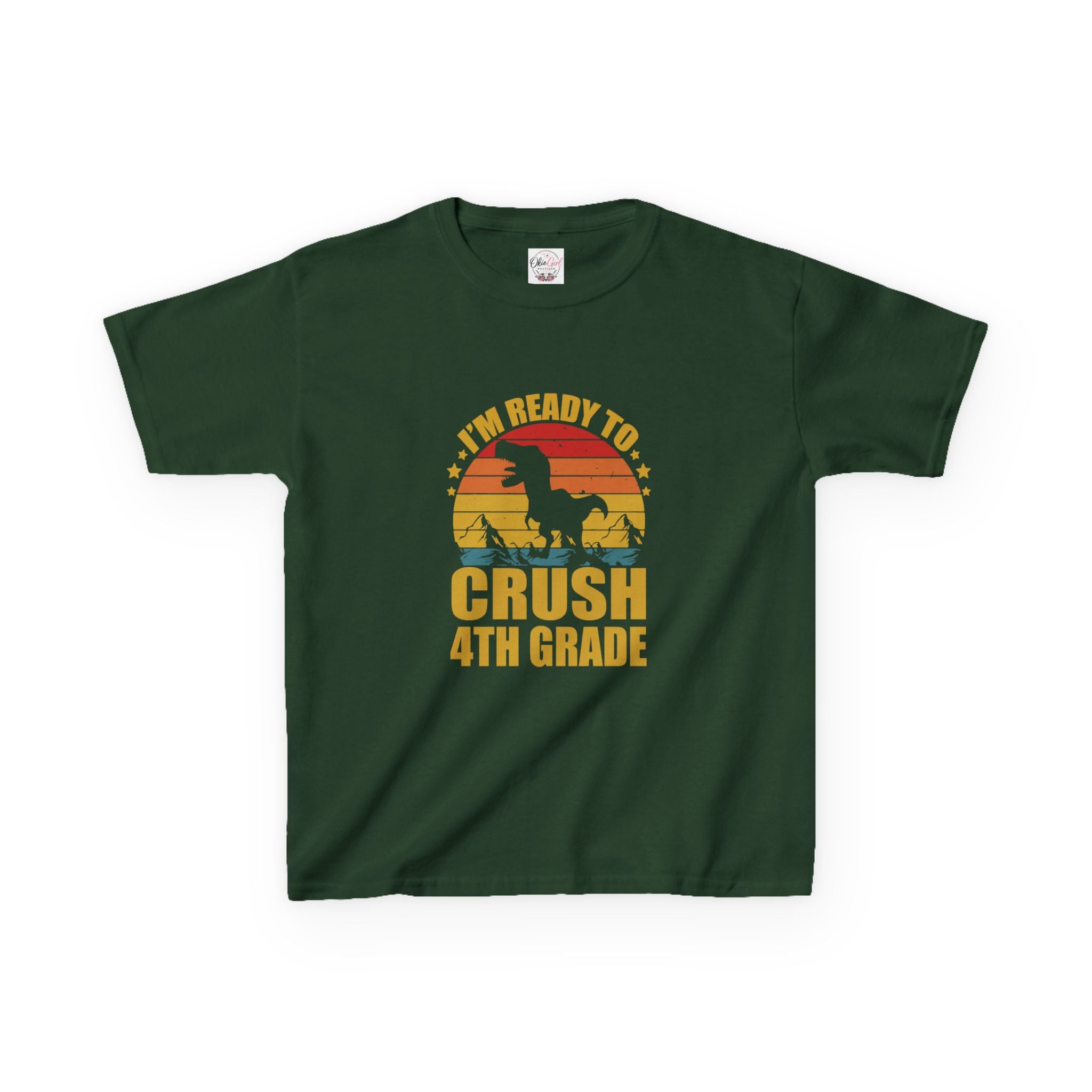 Kids 'I'm Ready to Crush 4th Grade' T-Shirt