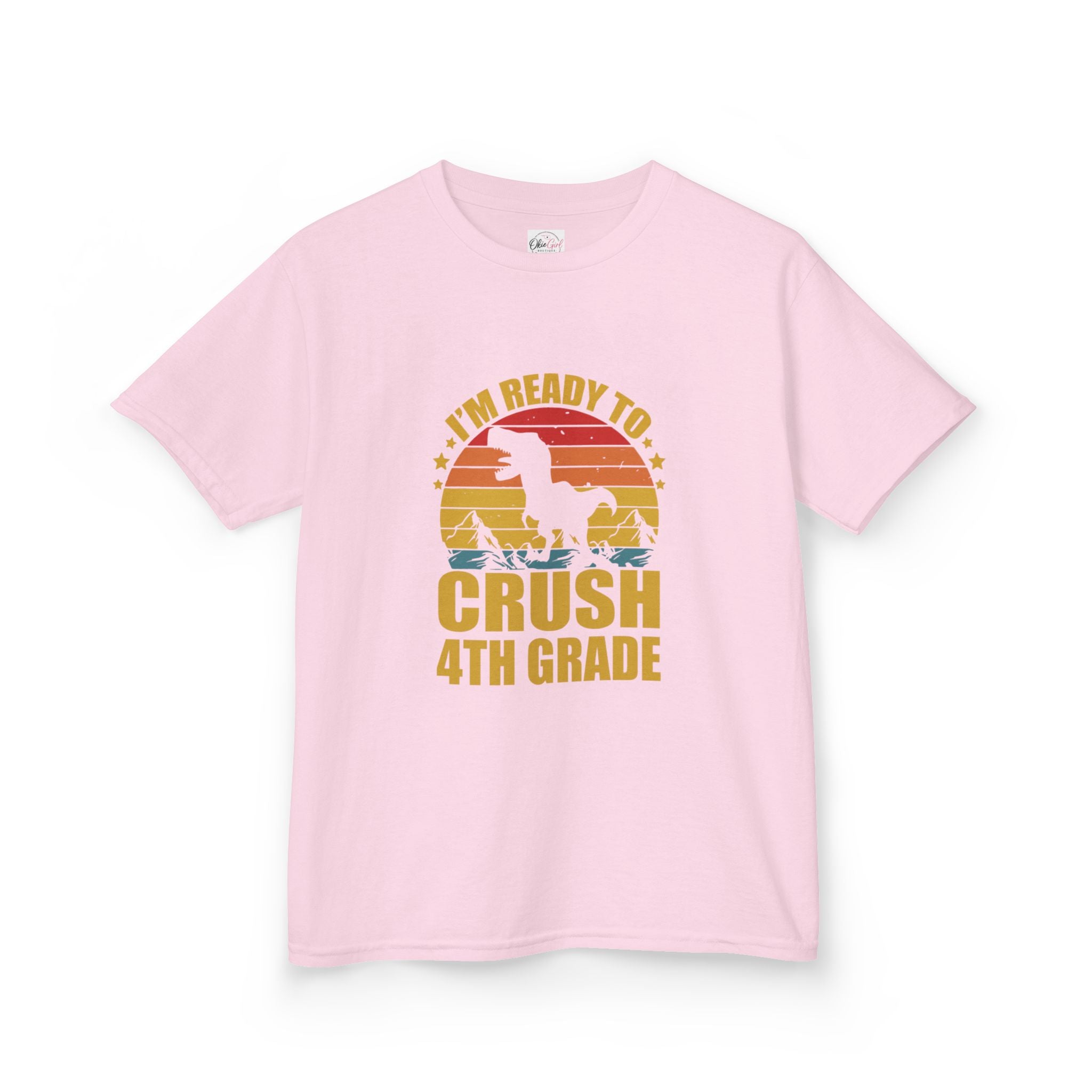 Kids 'I'm Ready to Crush 4th Grade' T-Shirt