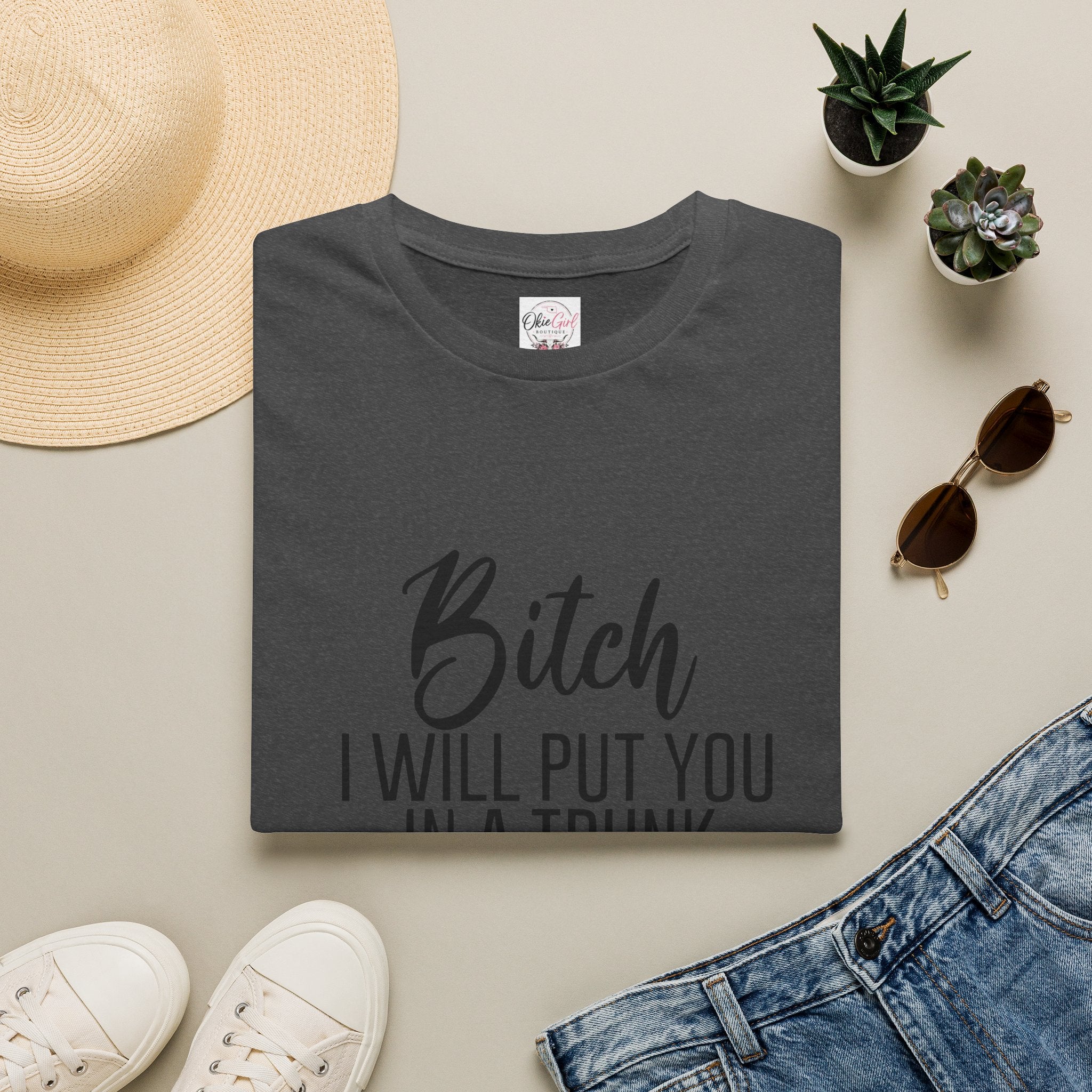 Hide you in the trunk shirt without anything on back