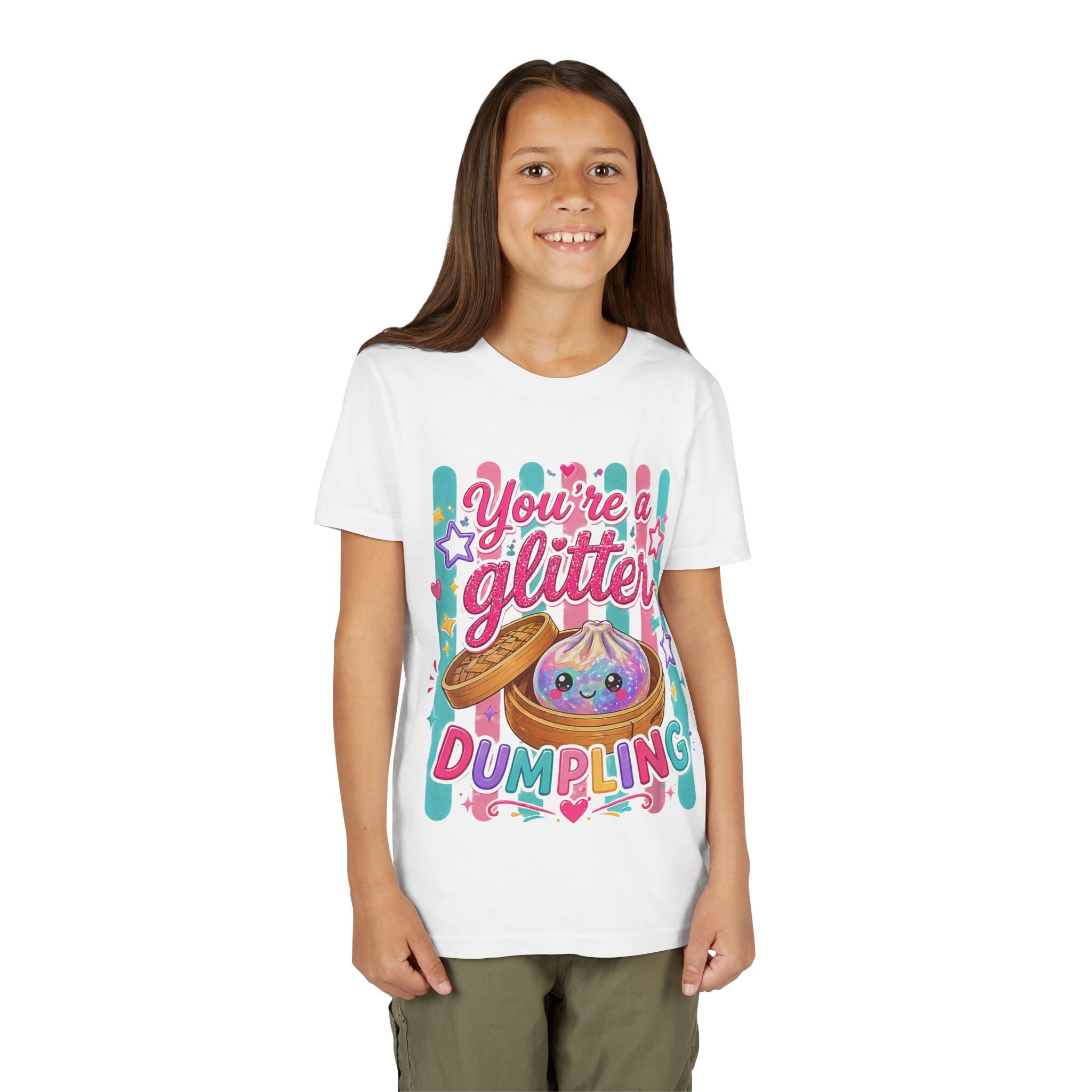 Youth Tee — "You're a Glitter Dumpling"