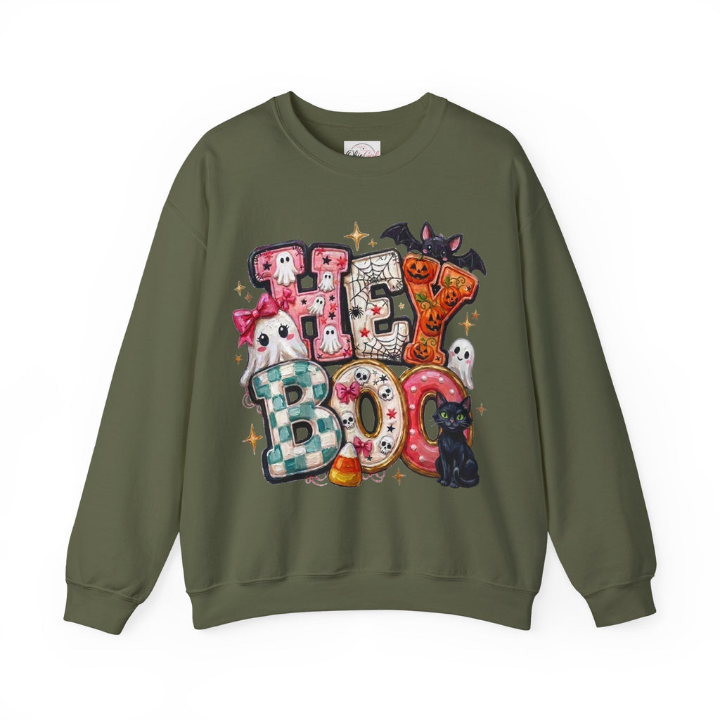 Halloween 'Hey Boo' Sweatshirt