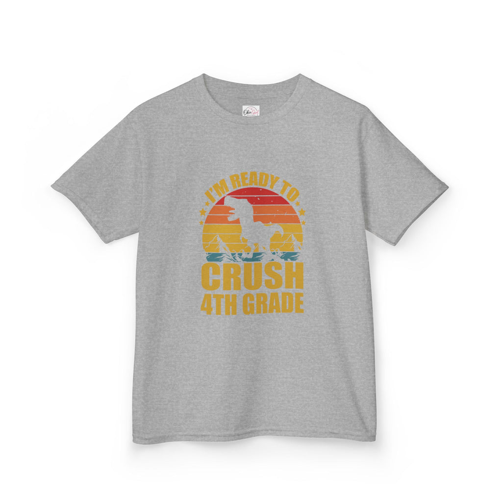 Kids 'I'm Ready to Crush 4th Grade' T-Shirt