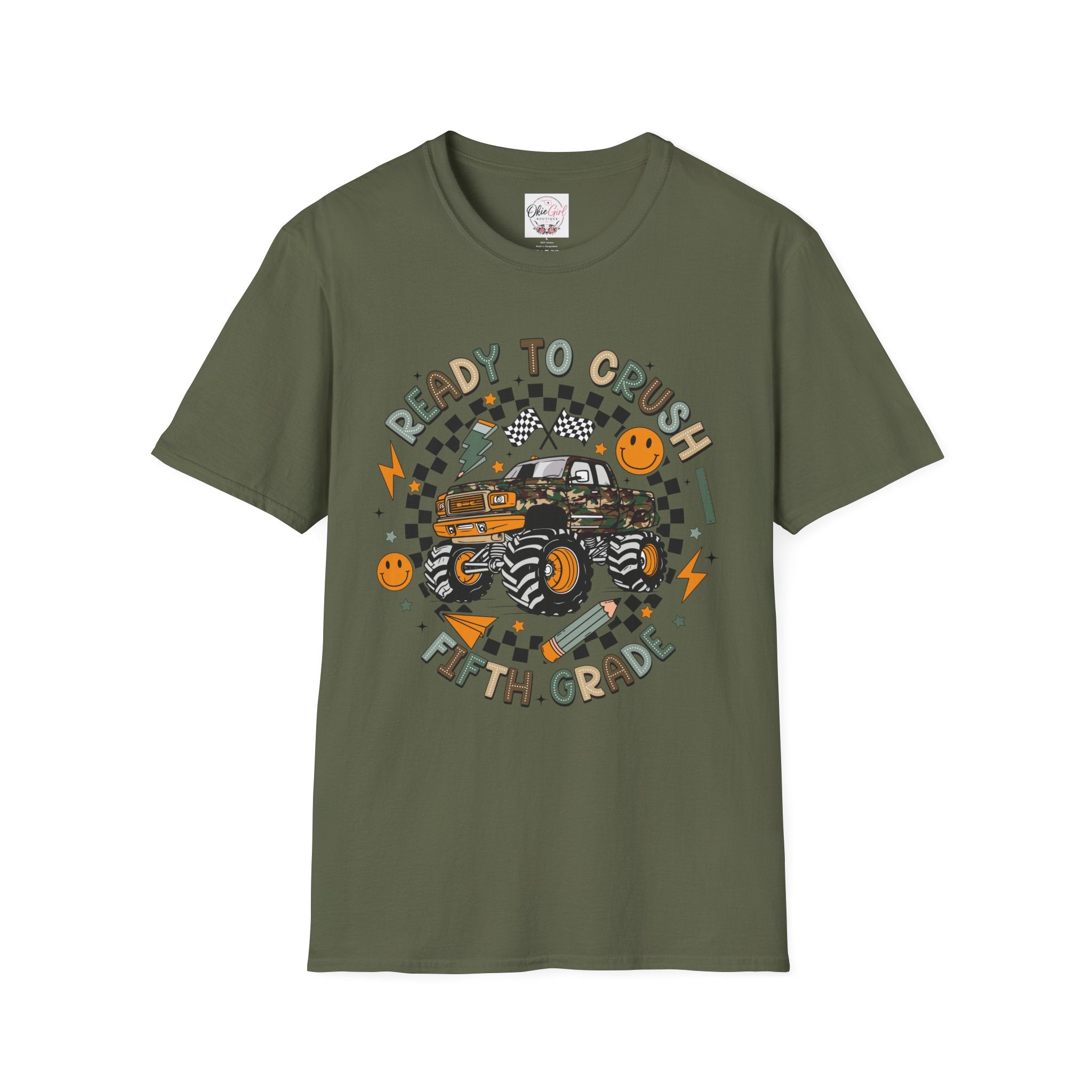 Ready to Crush Monster Truck T-Shirt — Adult size
