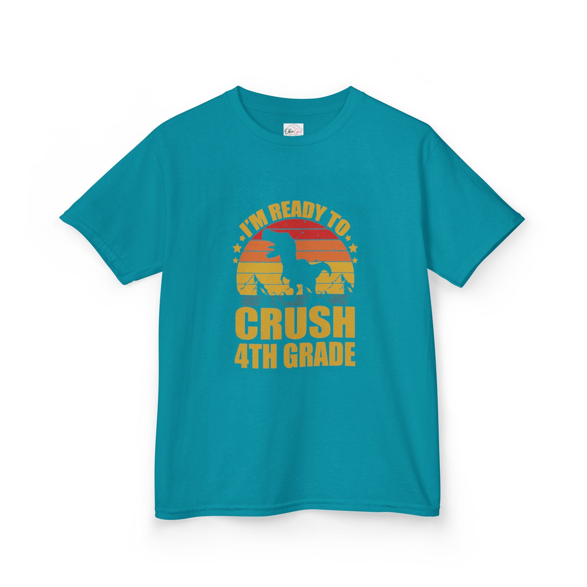 Kids 'I'm Ready to Crush 4th Grade' T-Shirt