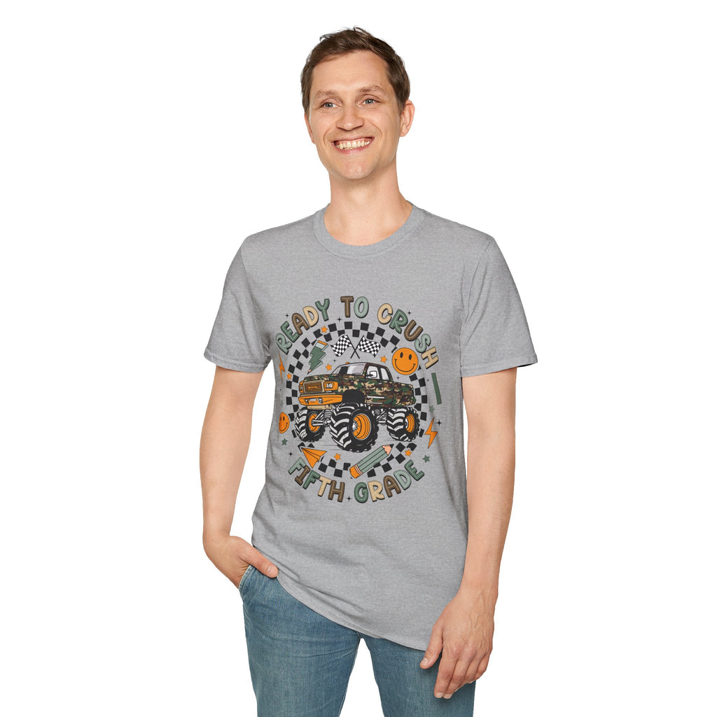Ready to Crush Monster Truck T-Shirt — Adult size