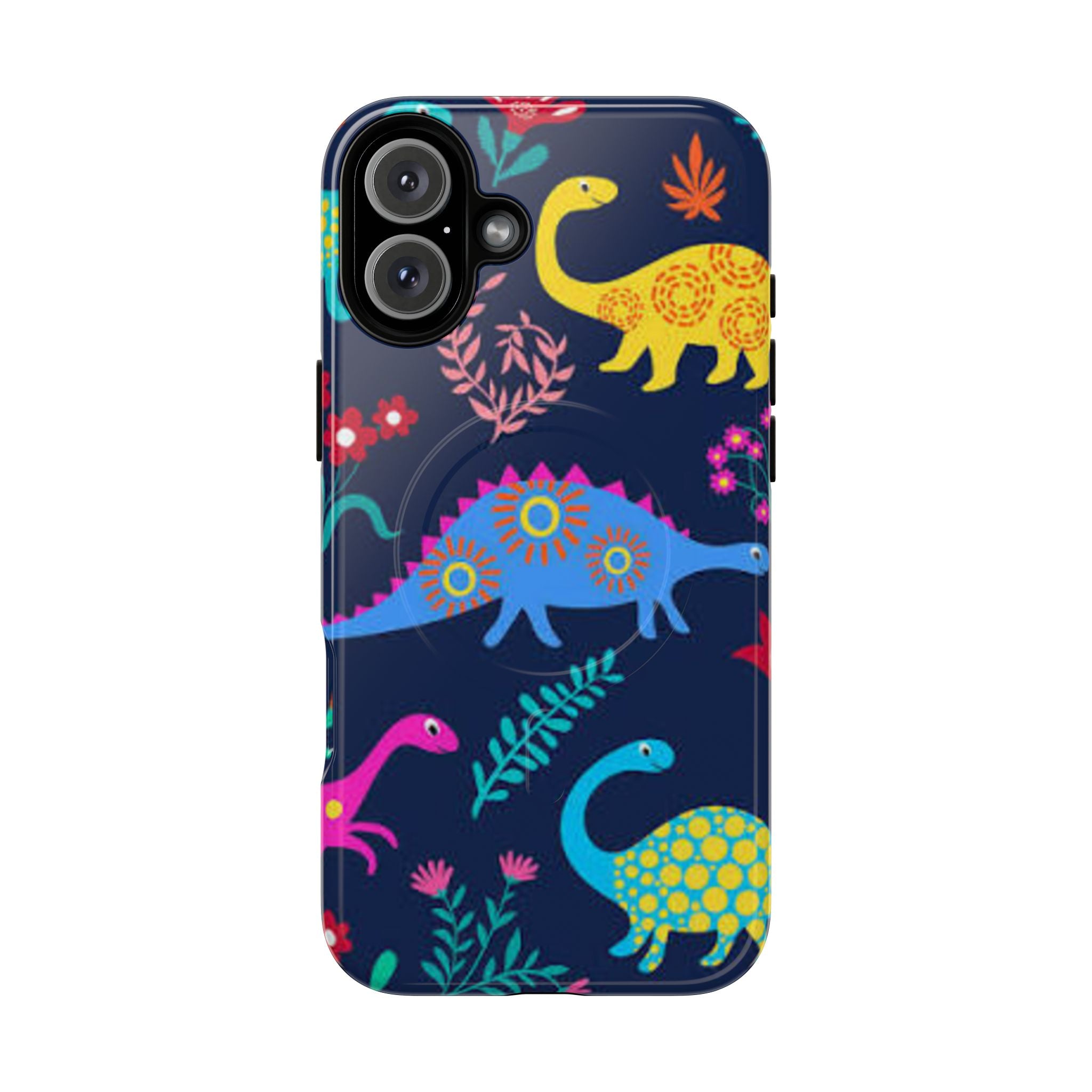 Dino Floral Tough Magnetic Phone Case