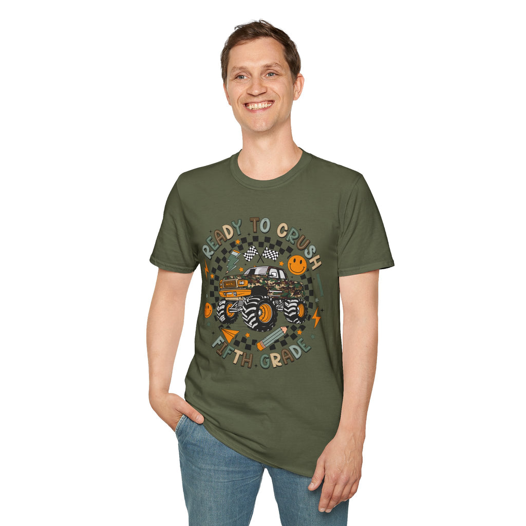Ready to Crush Monster Truck T-Shirt — Adult size