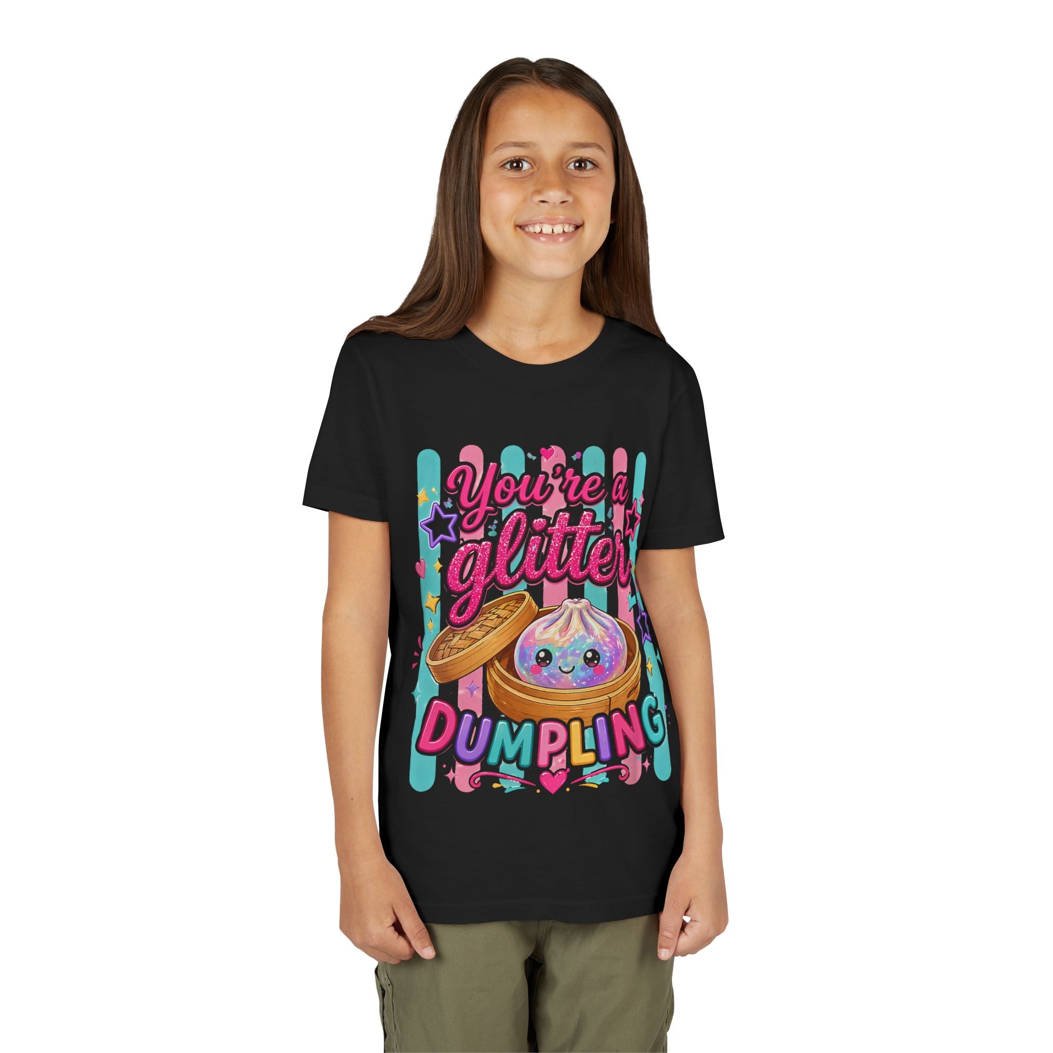 Youth Tee — "You're a Glitter Dumpling"