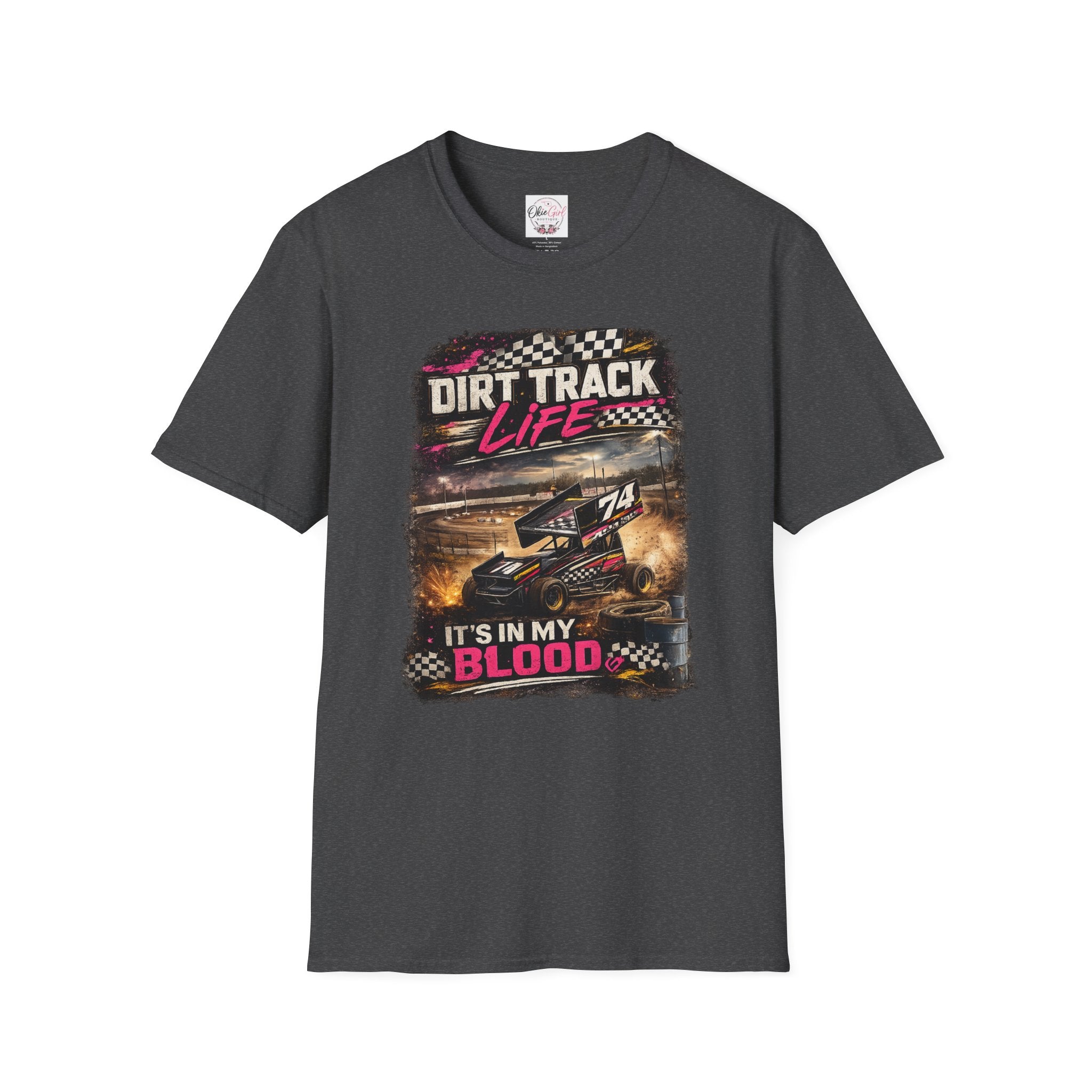 "It's In My Blood" Racing Tee