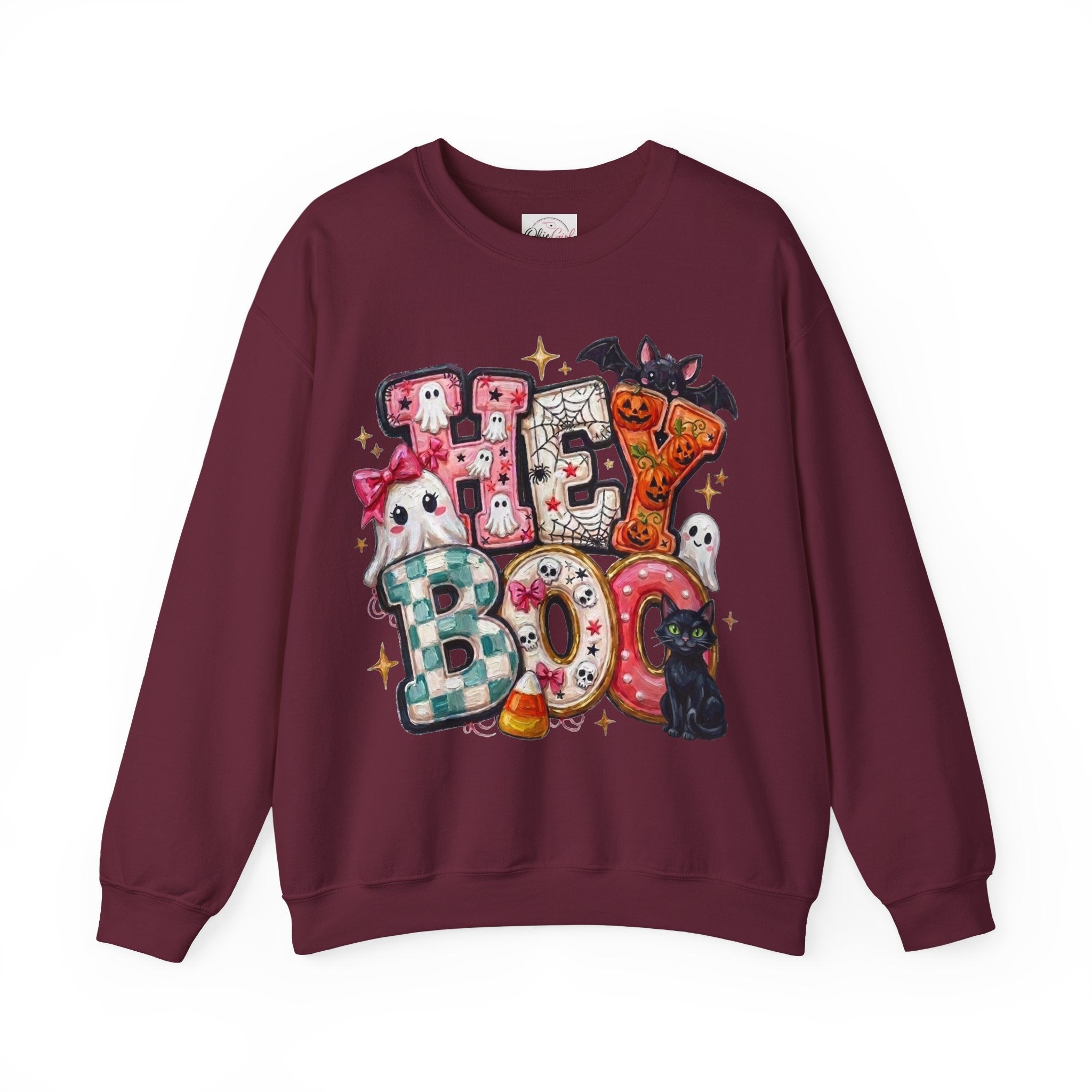 Halloween 'Hey Boo' Sweatshirt