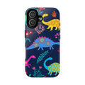 Dino Floral Tough Magnetic Phone Case