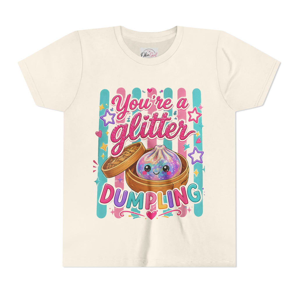 Youth Tee — "You're a Glitter Dumpling"