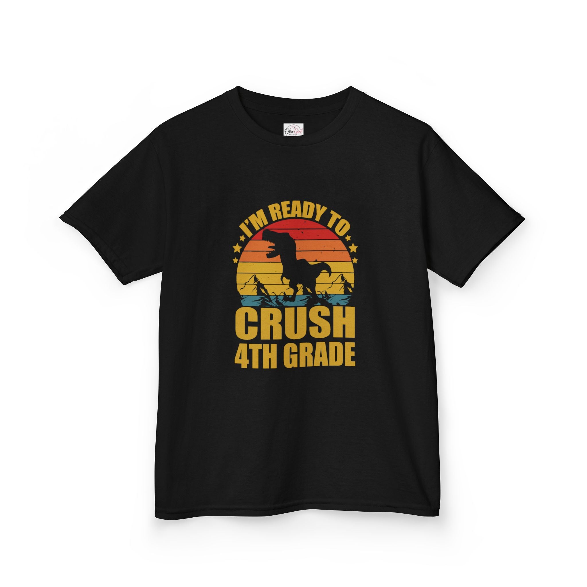 Kids 'I'm Ready to Crush 4th Grade' T-Shirt