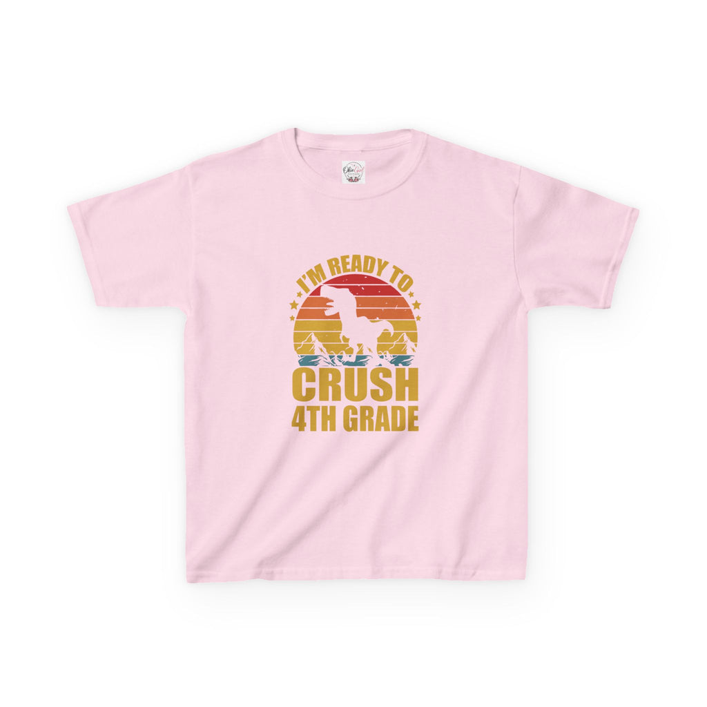 Kids 'I'm Ready to Crush 4th Grade' T-Shirt