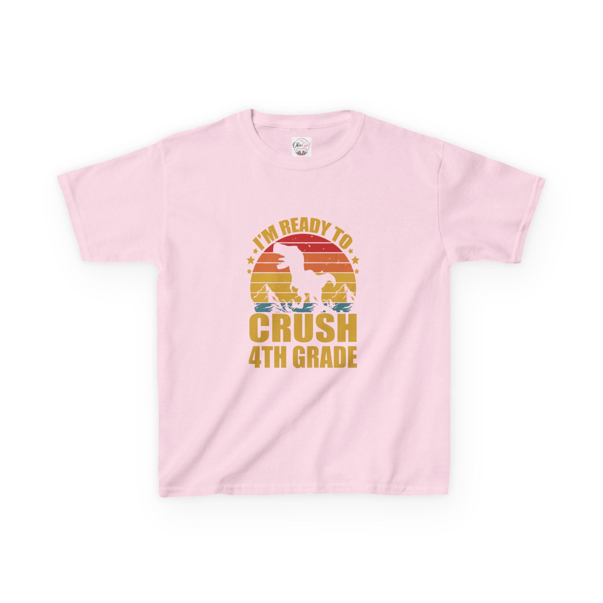 Kids 'I'm Ready to Crush 4th Grade' T-Shirt