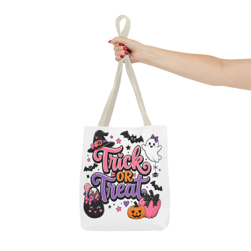 Halloween Trick or Treat Tote Bag — customize with child’s name