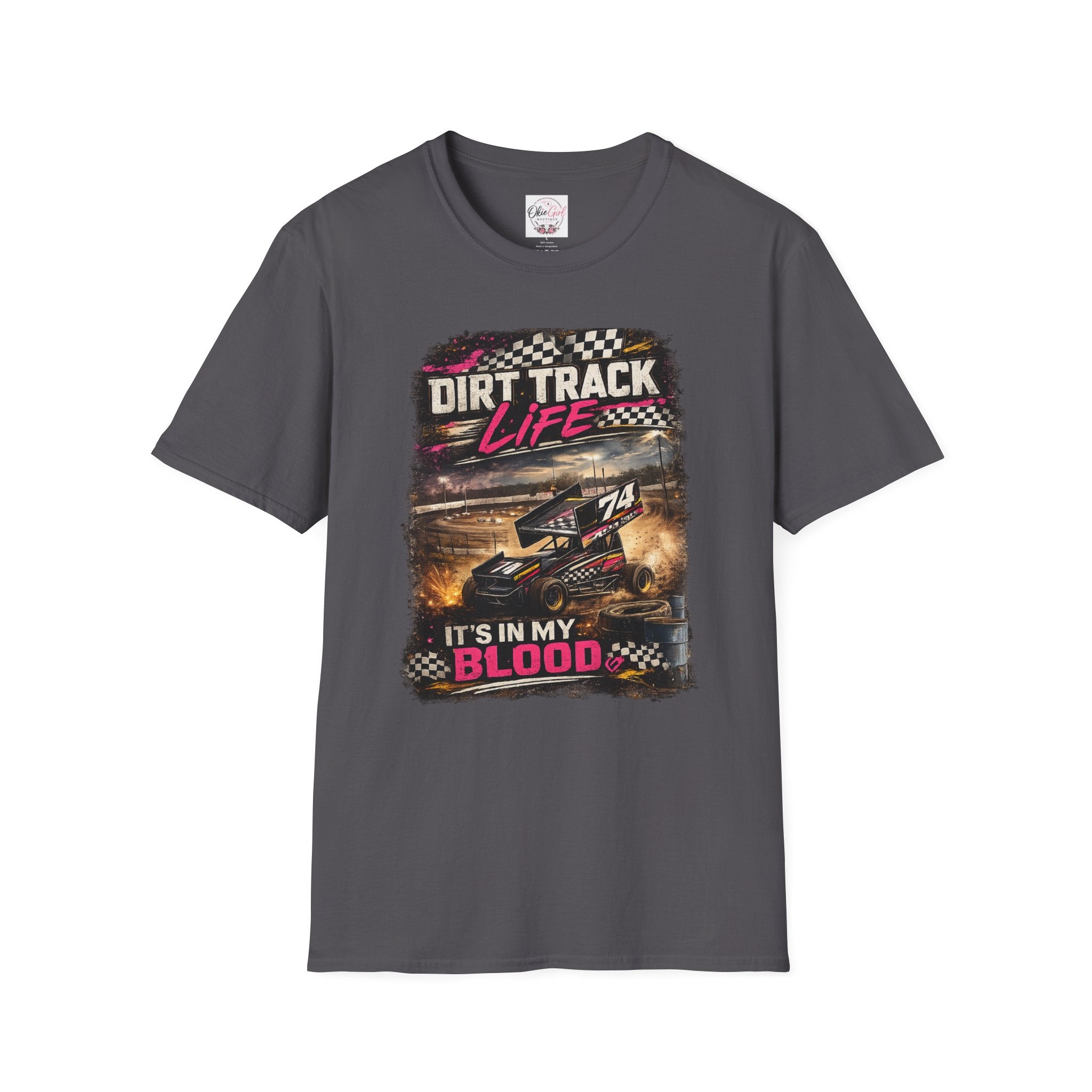 "It's In My Blood" Racing Tee