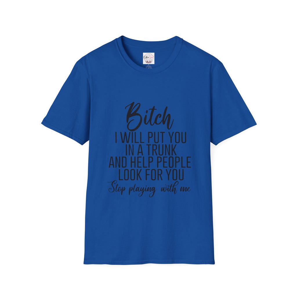 Hide you in the trunk shirt without anything on back