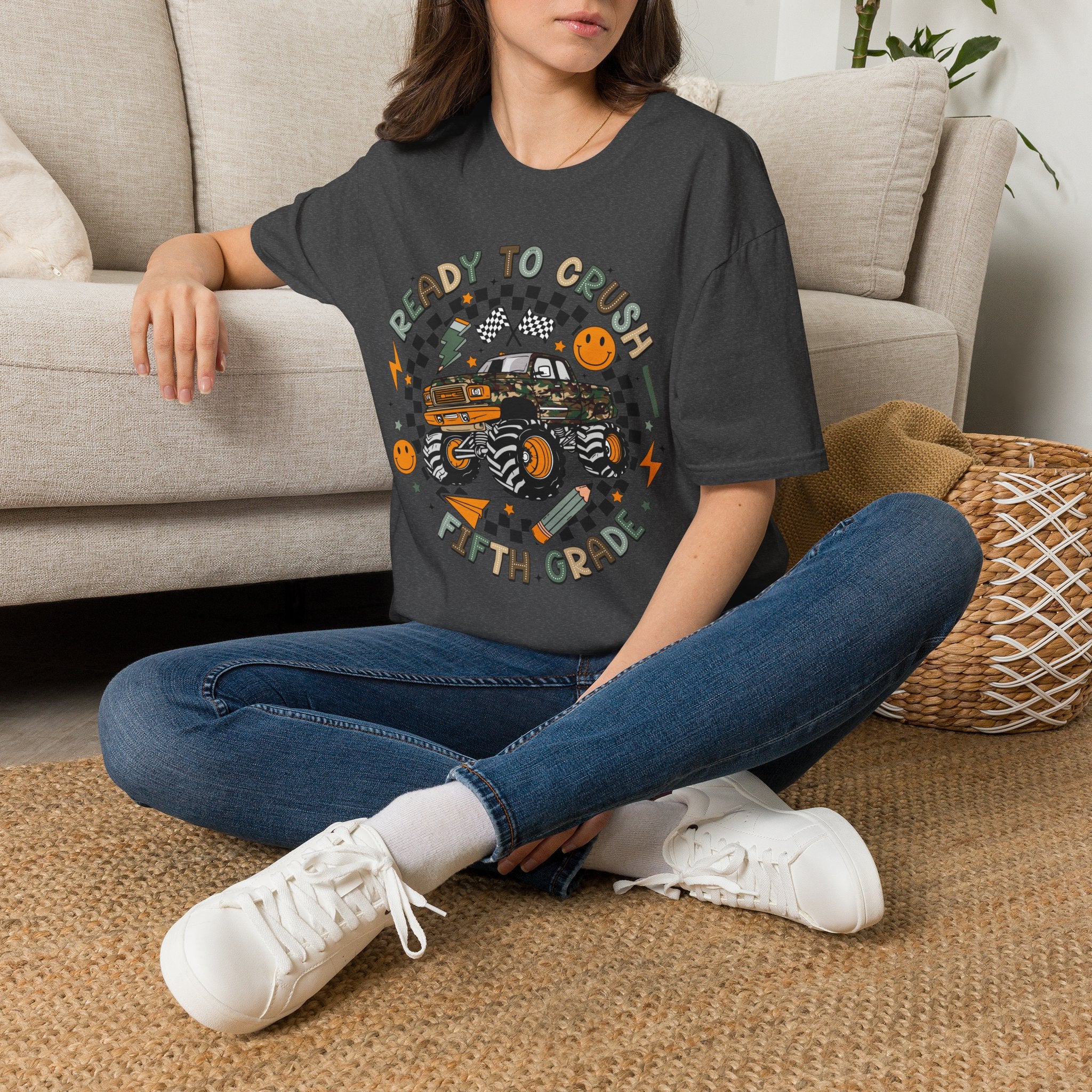 Ready to Crush Monster Truck T-Shirt — Adult size
