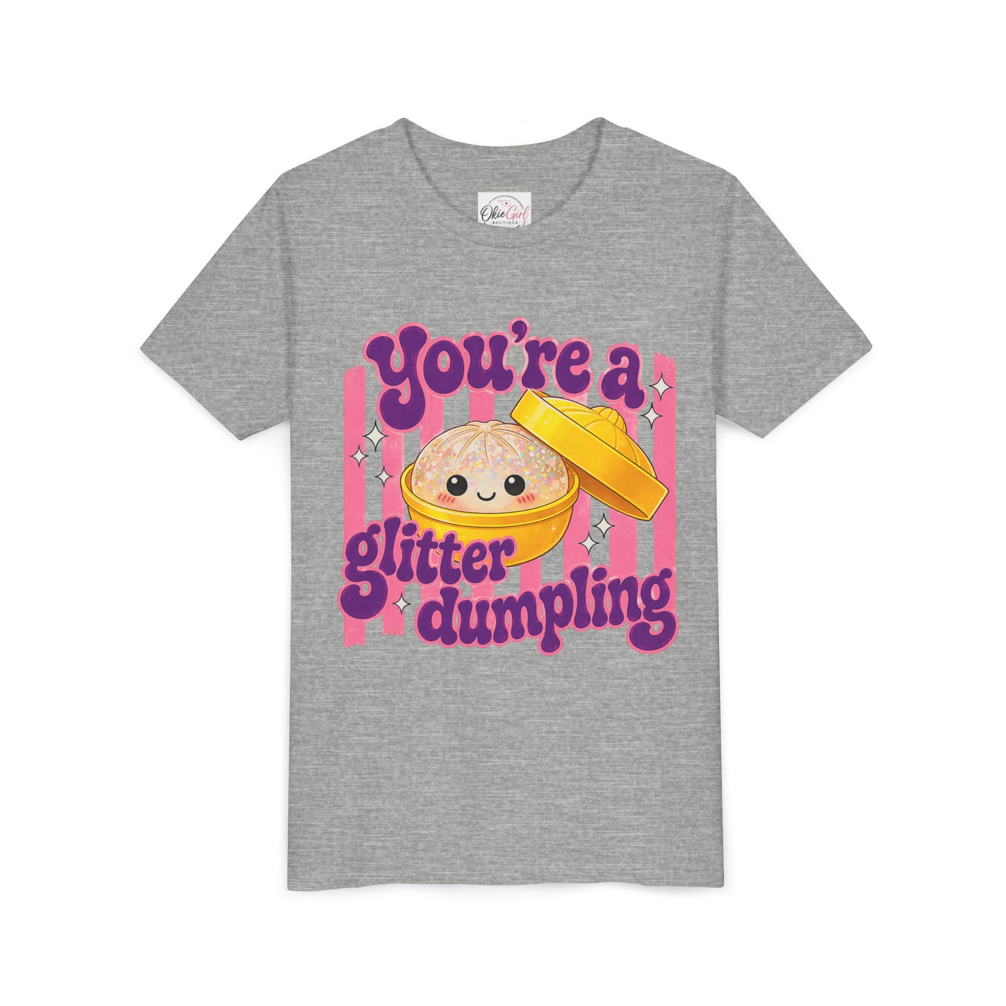 Youth Tee — "You're a Glitter Dumpling"