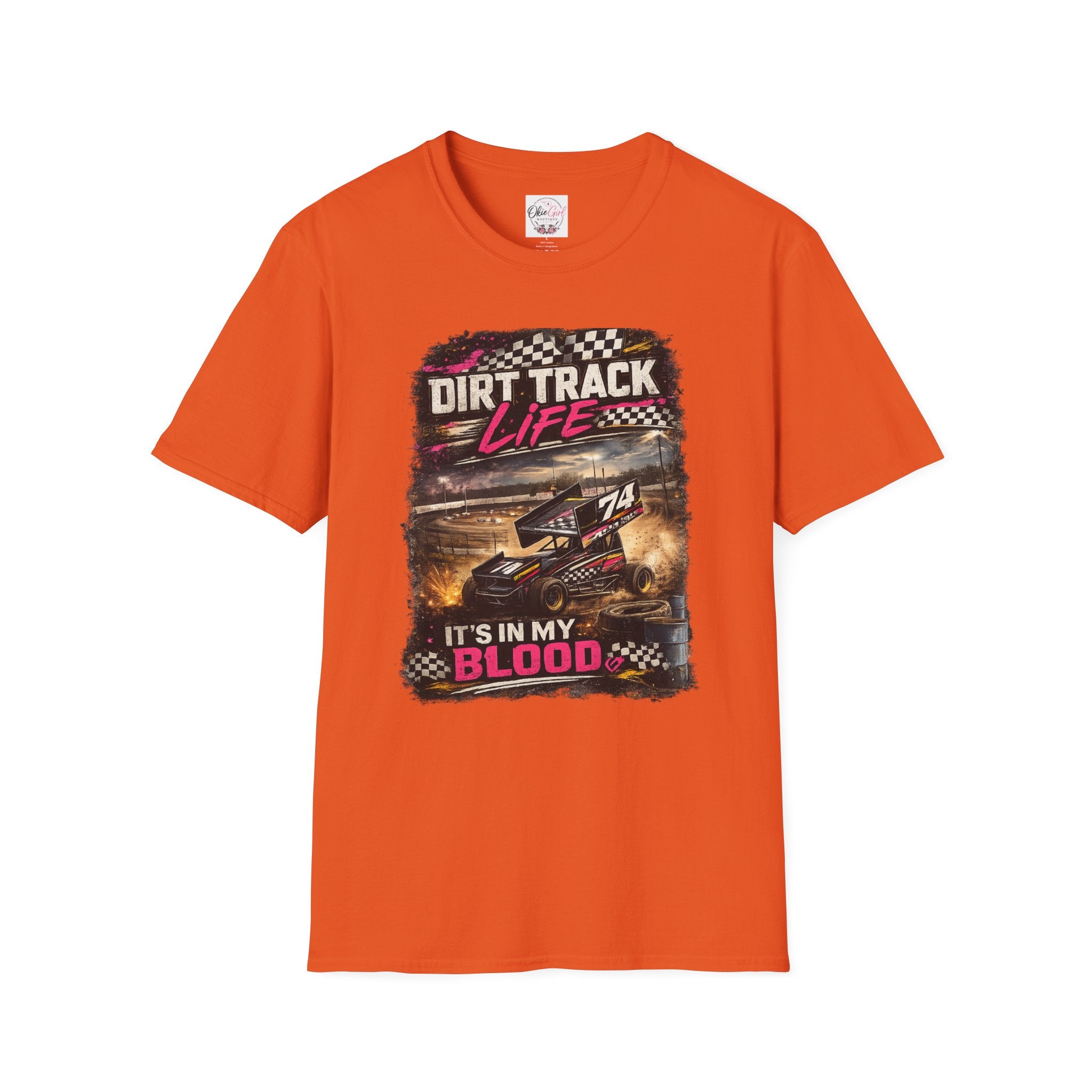 "It's In My Blood" Racing Tee
