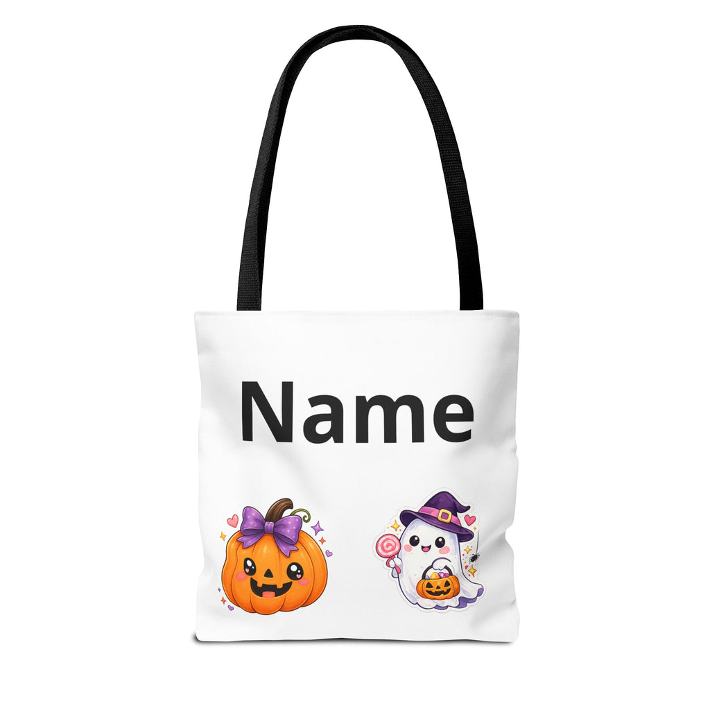 Halloween Trick or Treat Tote Bag — customize with child’s name