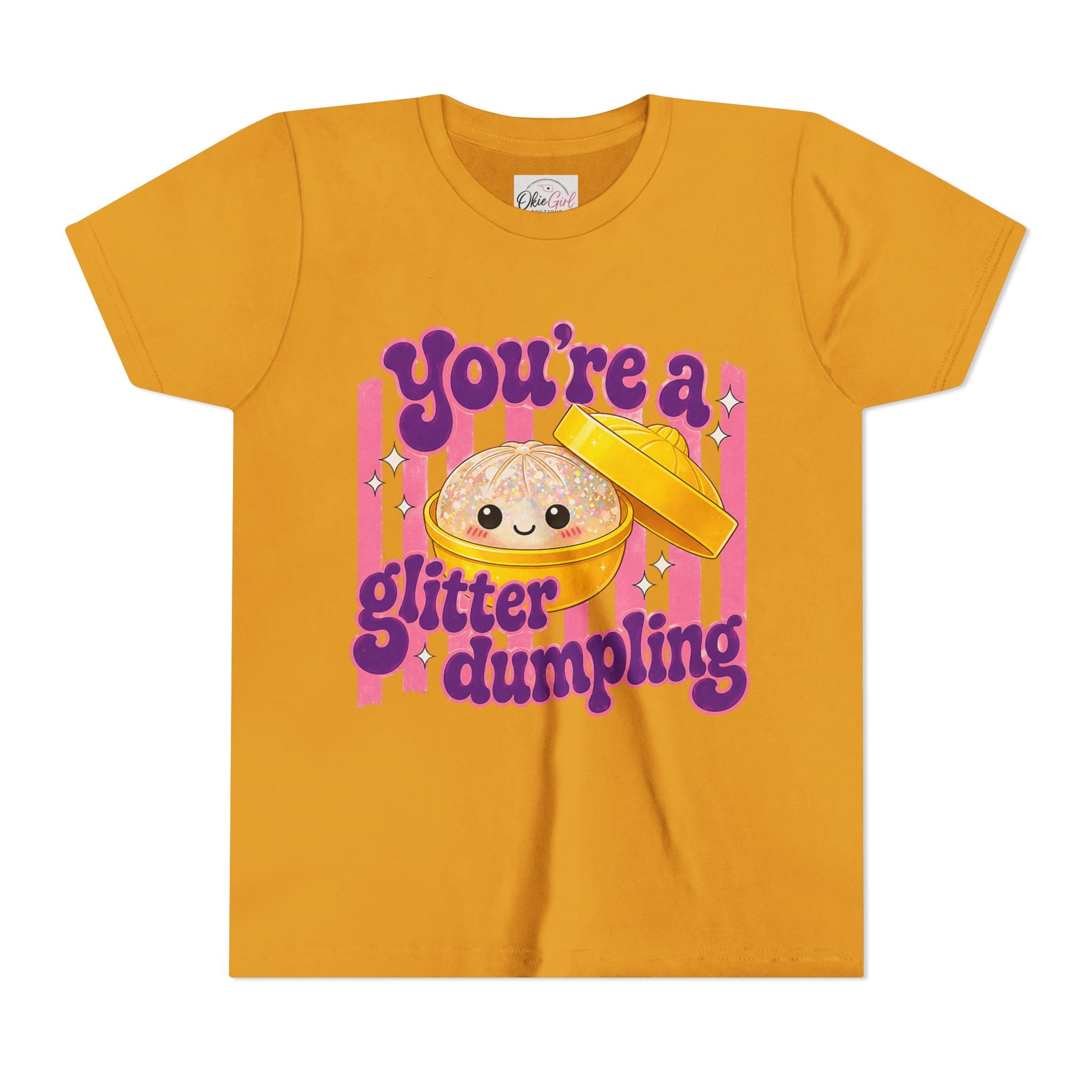 Youth Tee — "You're a Glitter Dumpling"