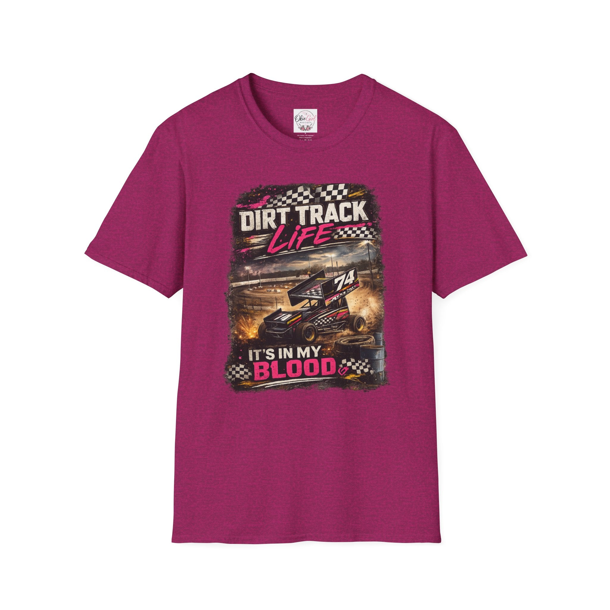 "It's In My Blood" Racing Tee