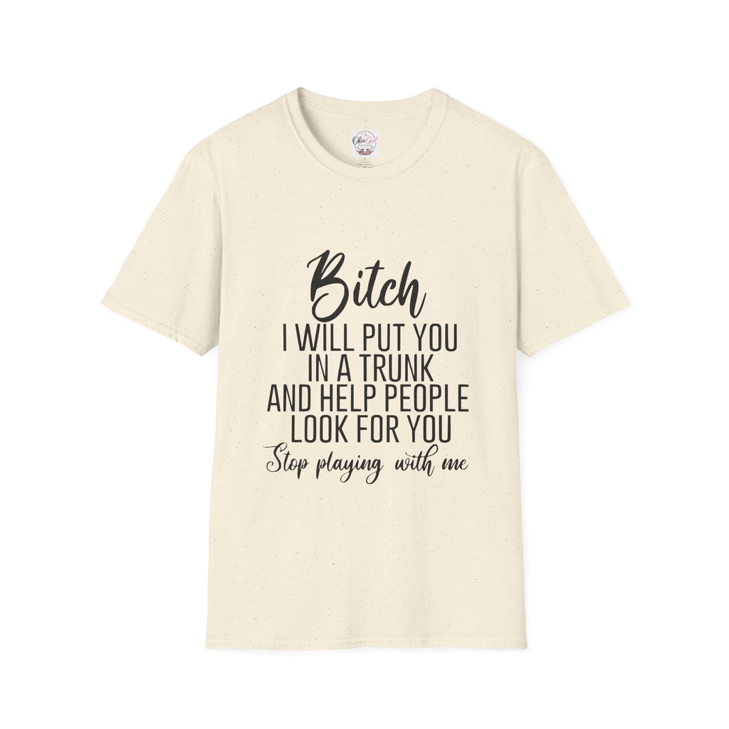 Hide you in the trunk shirt without anything on back