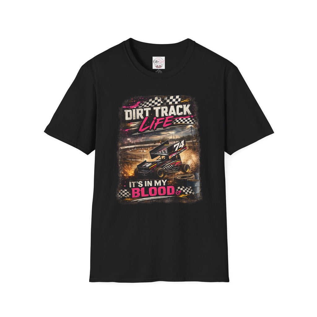 "It's In My Blood" Racing Tee