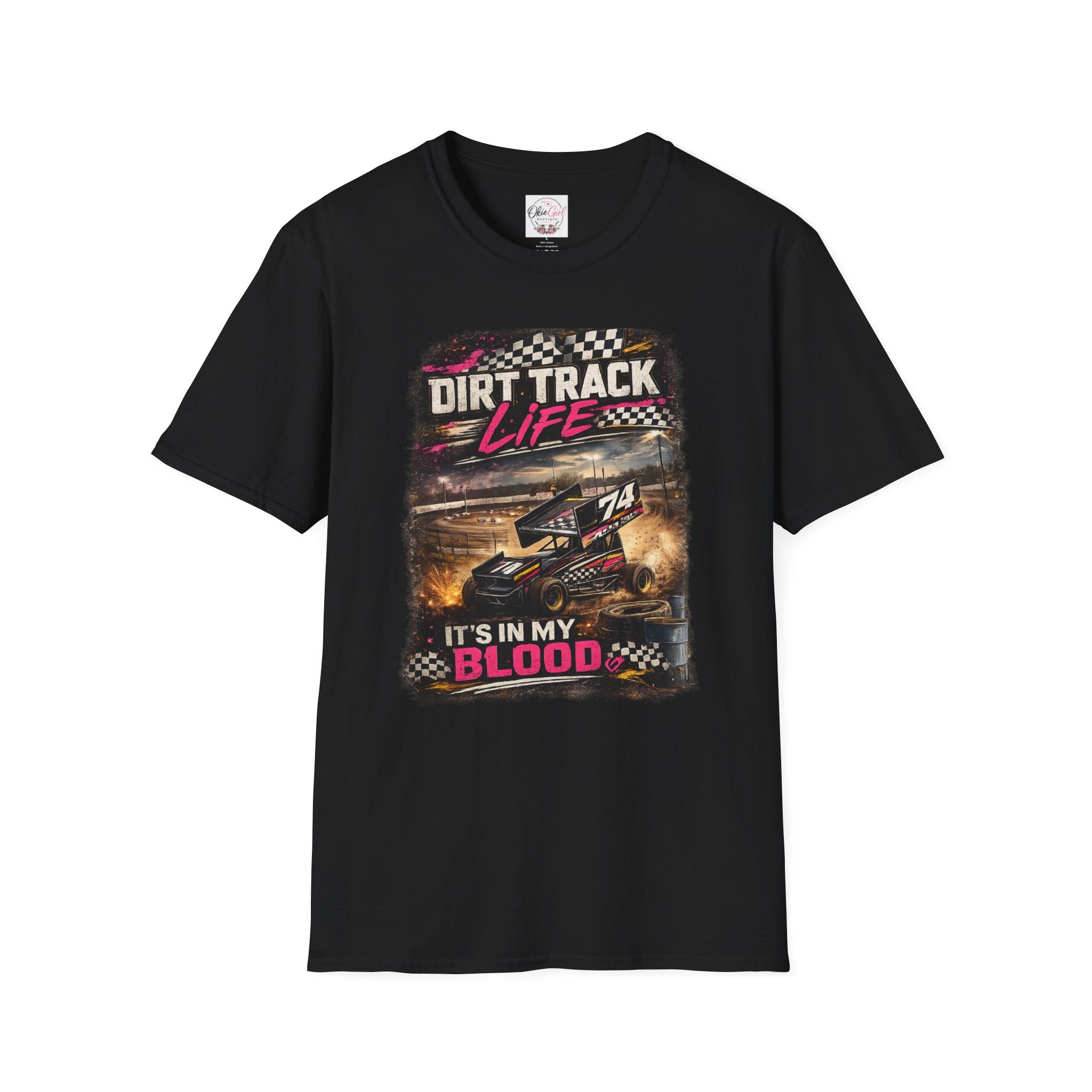 "It's In My Blood" Racing Tee
