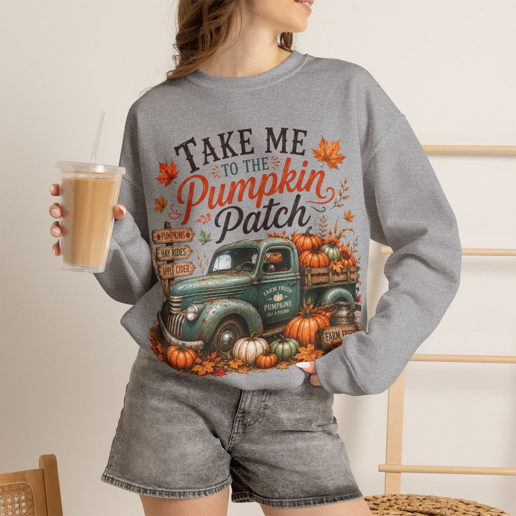 'Take Me to the Pumpkin Patch' Sweatshirt