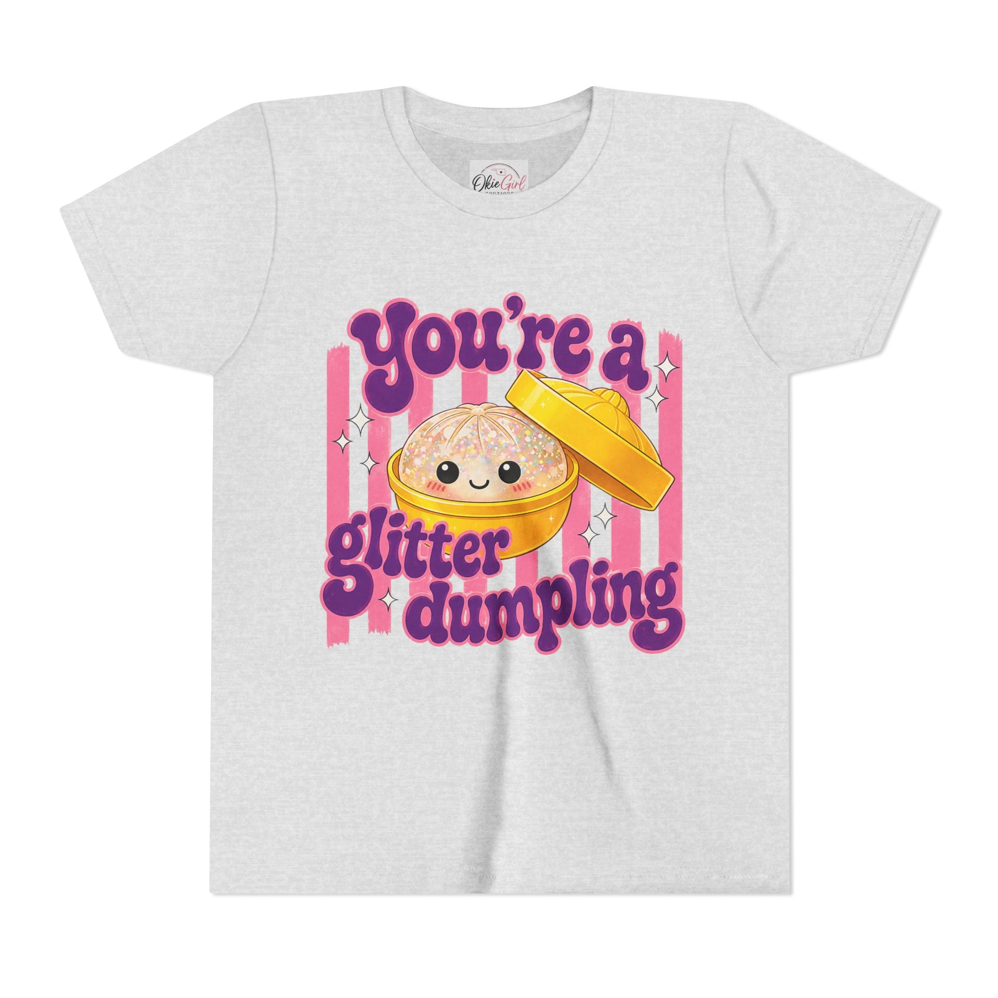 Youth Tee — "You're a Glitter Dumpling"