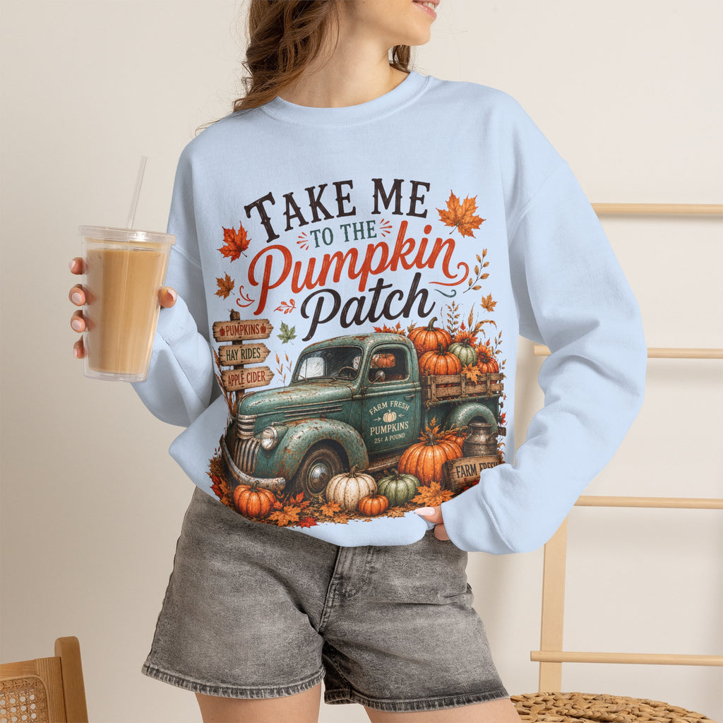 'Take Me to the Pumpkin Patch' Sweatshirt