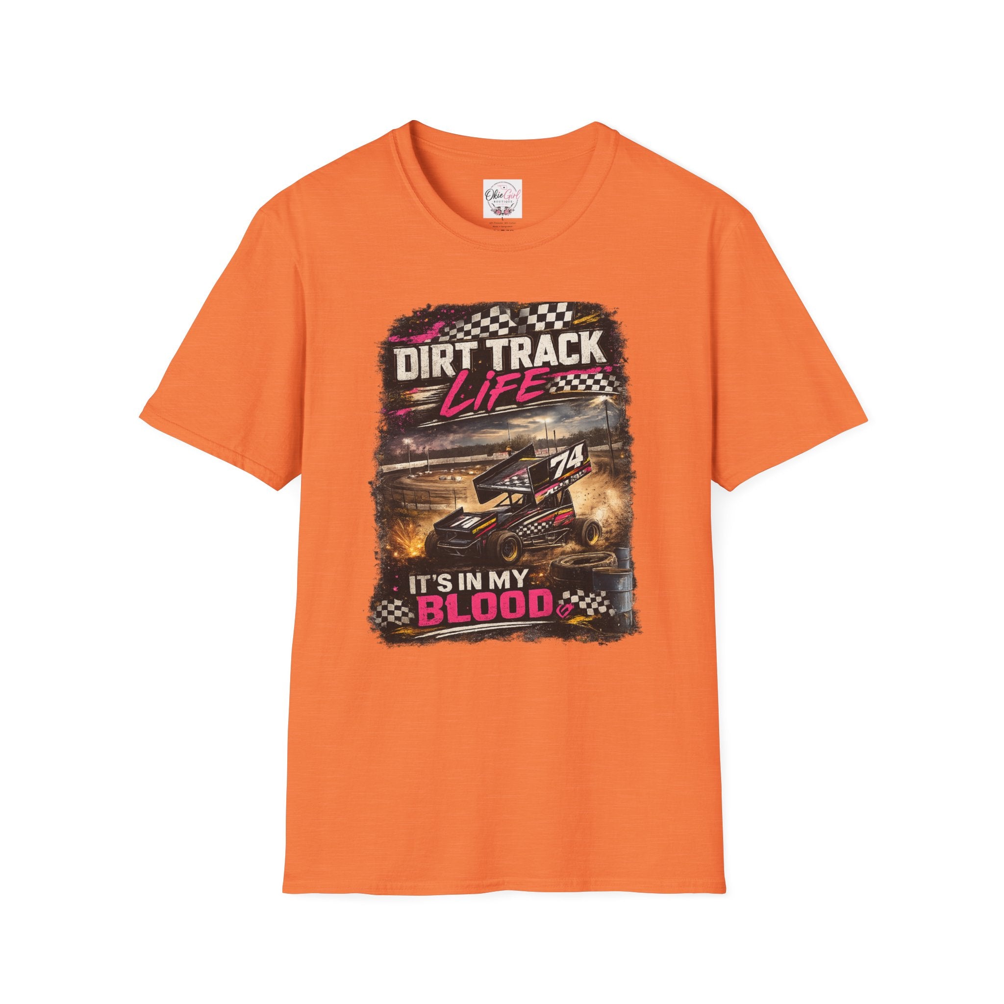 "It's In My Blood" Racing Tee
