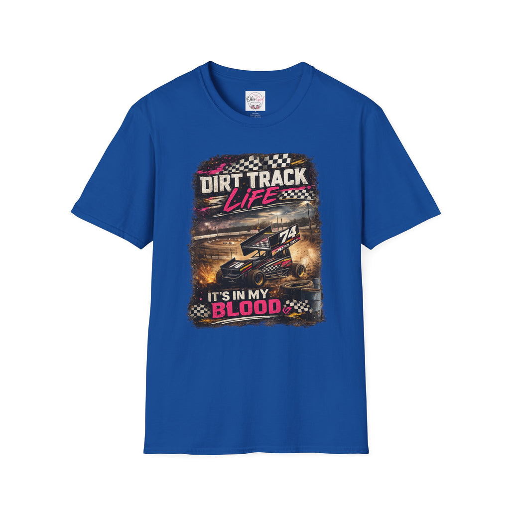 "It's In My Blood" Racing Tee