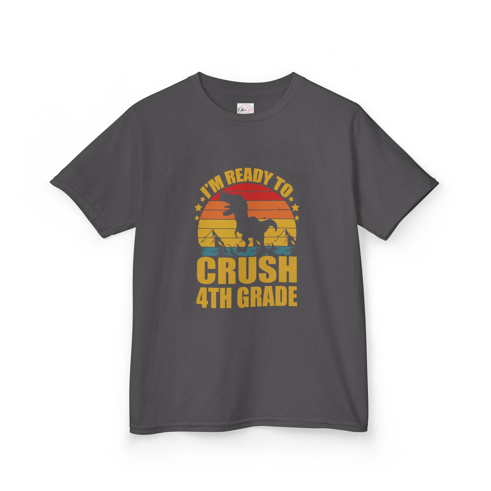 Kids 'I'm Ready to Crush 4th Grade' T-Shirt