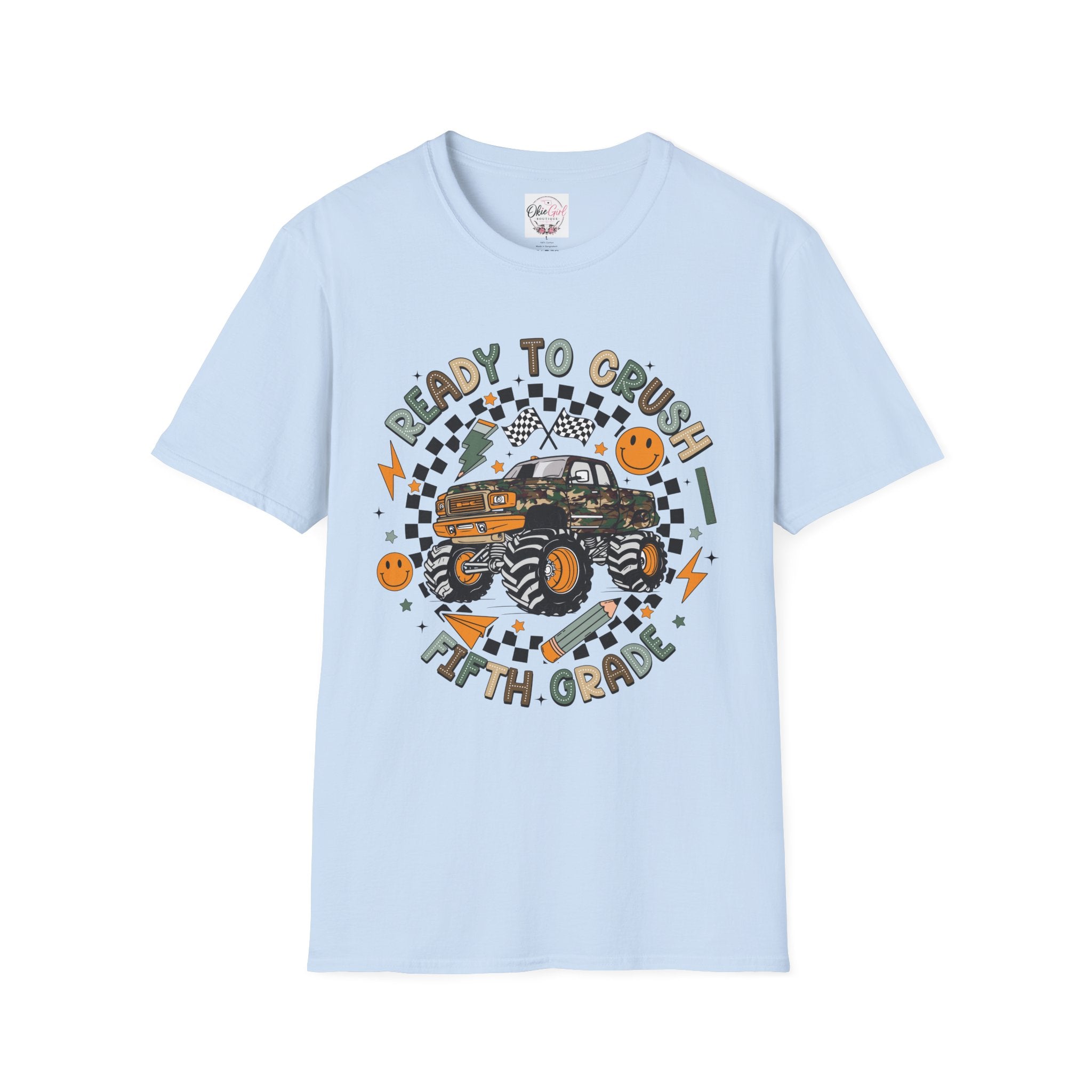 Ready to Crush Monster Truck T-Shirt — Adult size