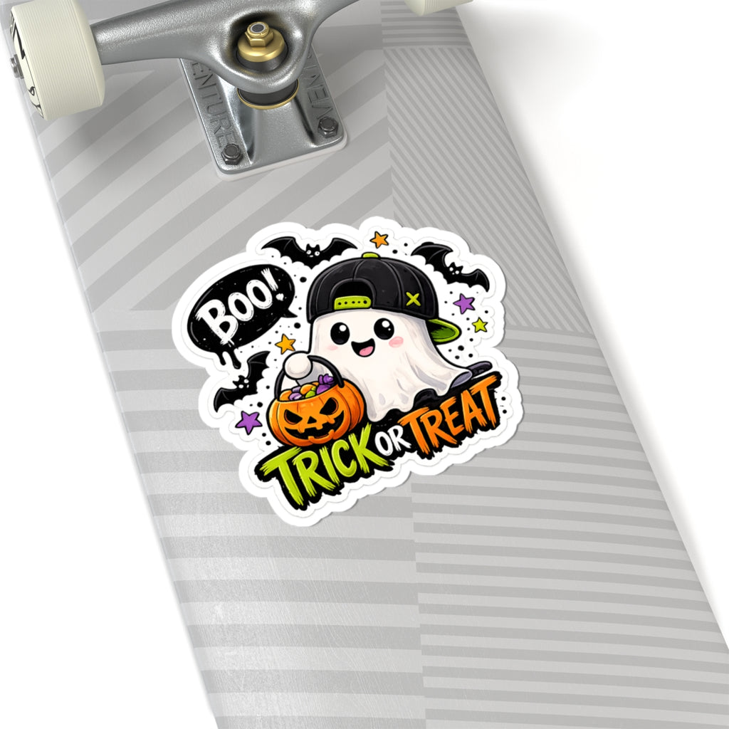 "Trick or Treat" Sticker