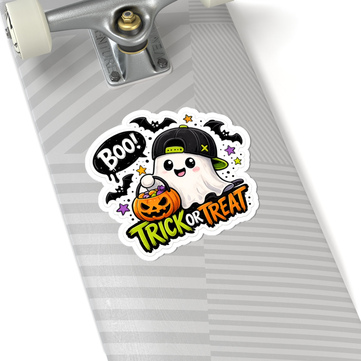 "Trick or Treat" Sticker