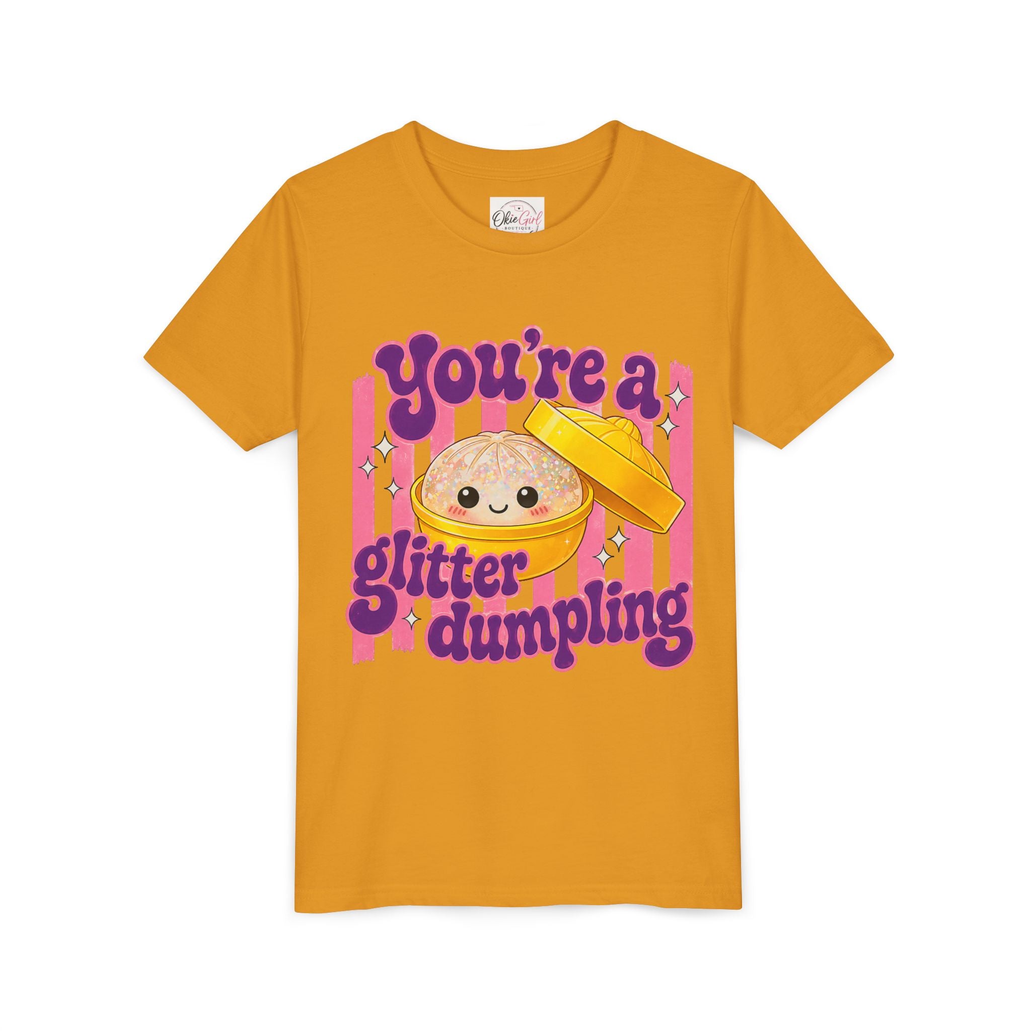 Youth Tee — "You're a Glitter Dumpling"