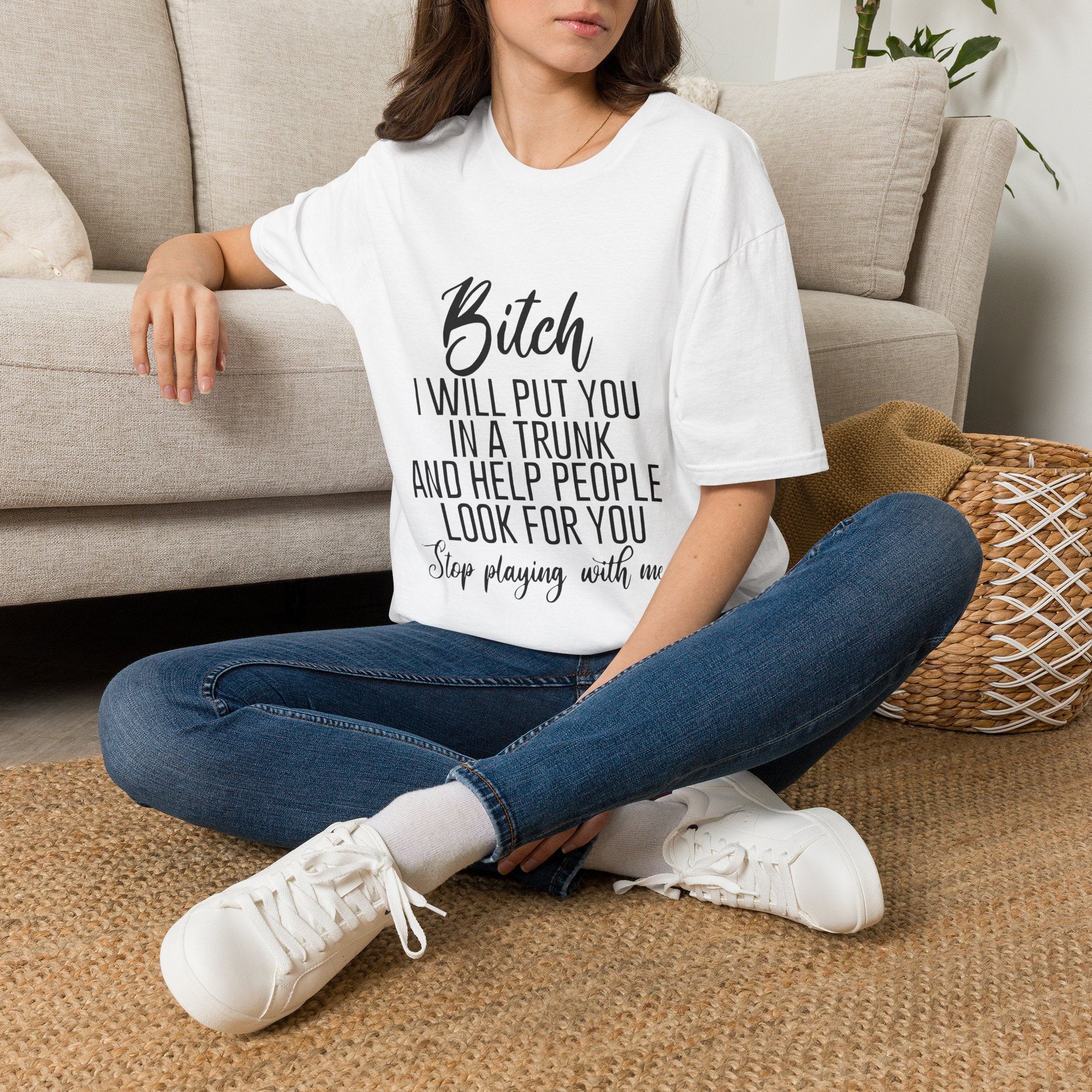 Hide you in the trunk shirt without anything on back