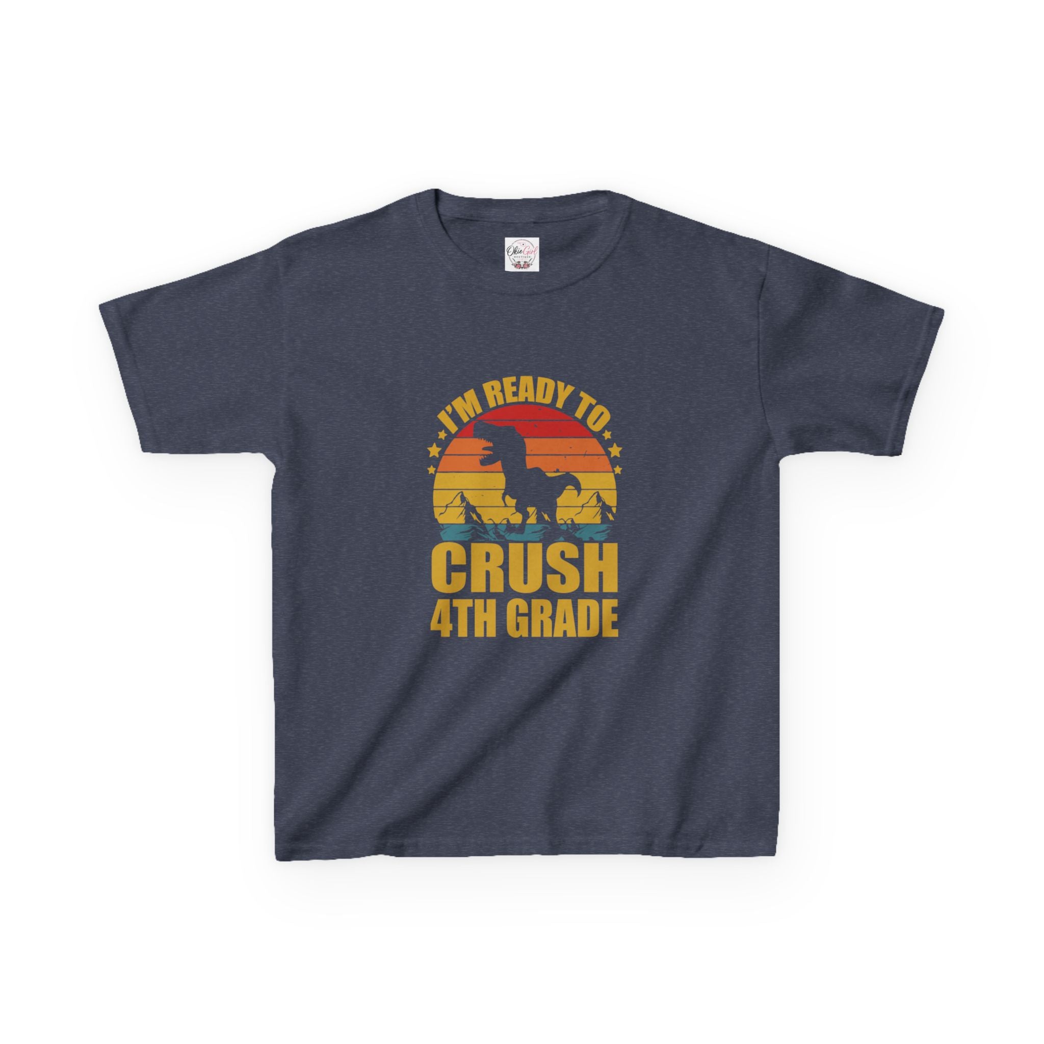 Kids 'I'm Ready to Crush 4th Grade' T-Shirt