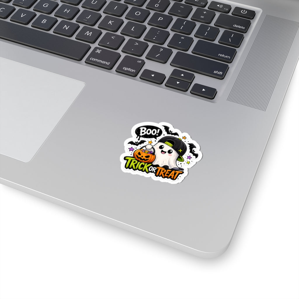"Trick or Treat" Sticker